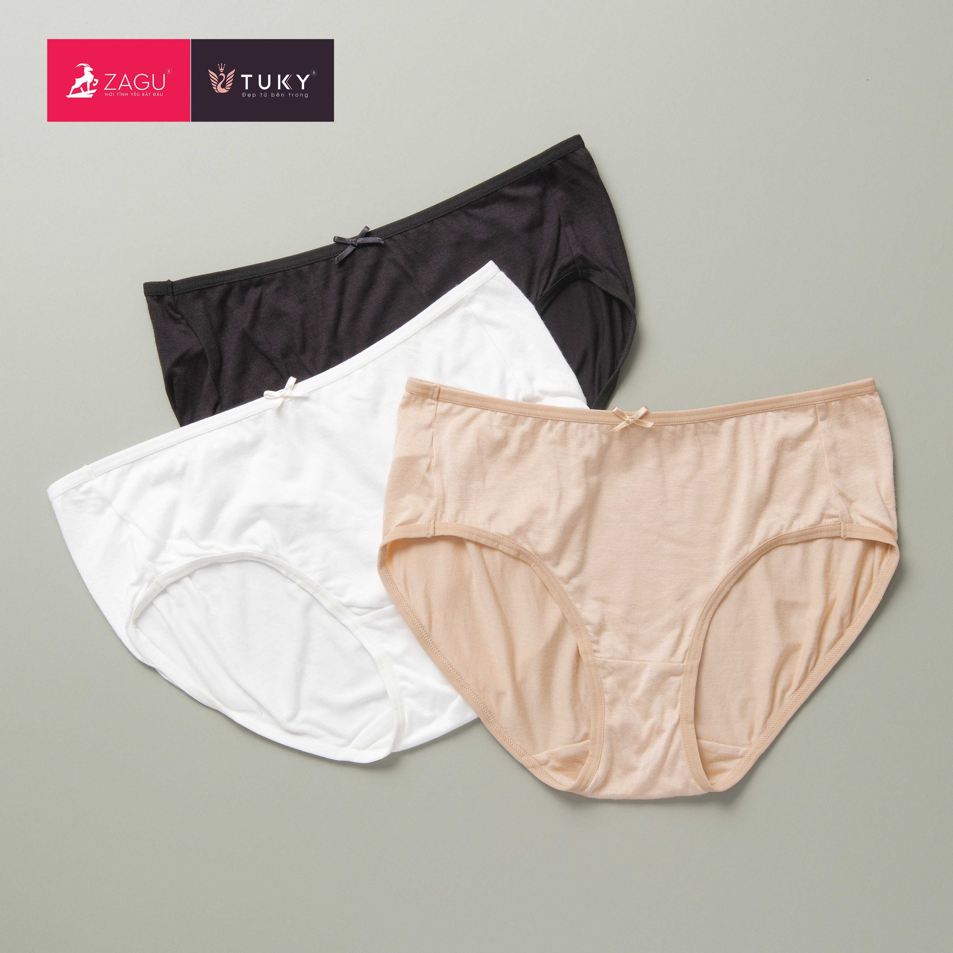 Quần lót Viscose thoải mái và mềm mại cho da TUKY D9BS