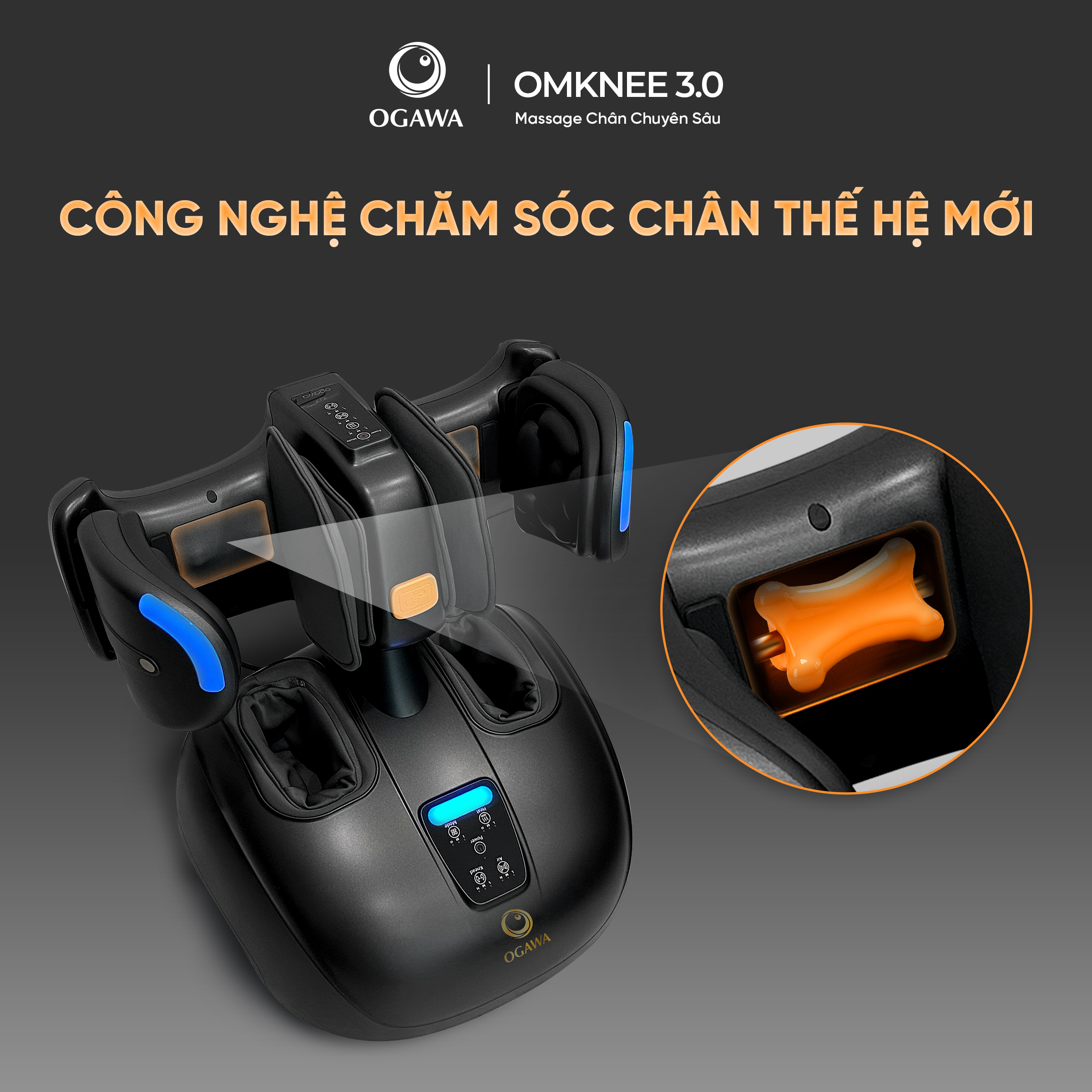 Máy massage chân Omknee 3.0 - 4