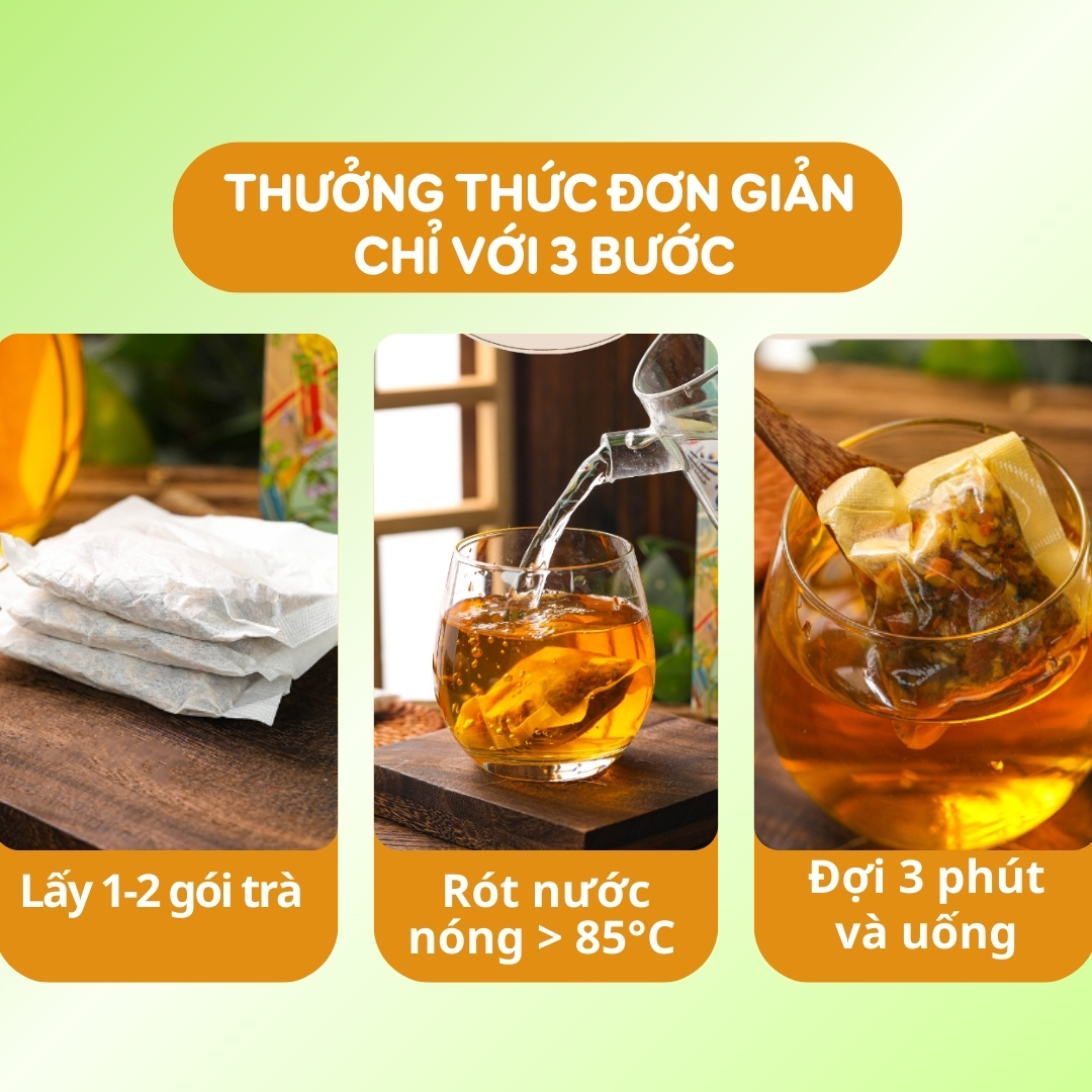 Trà Tía Tô AP PHÚ HƯNG Thảo dược 100% tự nhiên