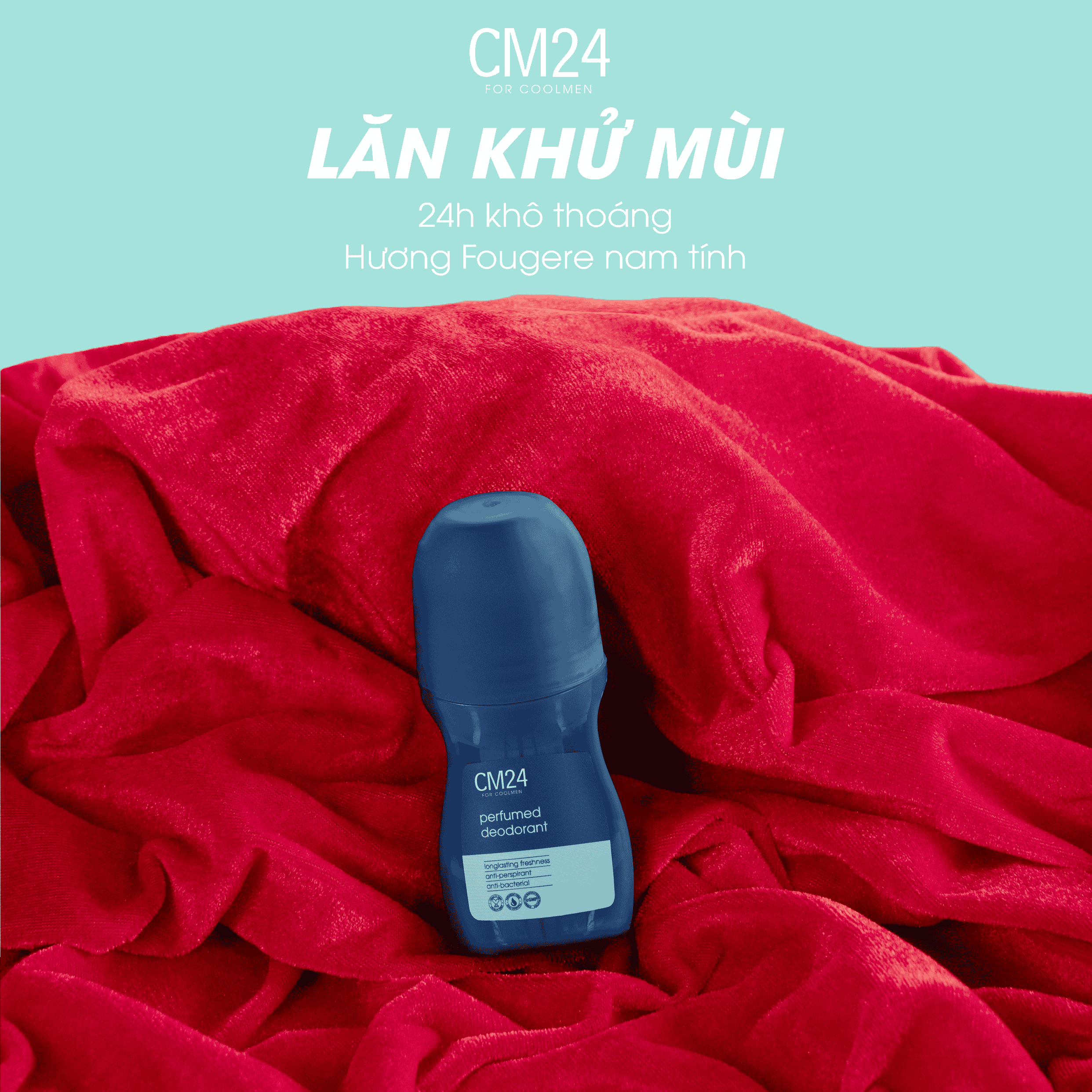 Hộp quà tặng nam CM24: Nước hoa, Tắm gội, Kem rửa mặt & Lăn khử mùi - 6