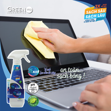 Bộ vi sinh lau chùi đa năng 3E Kleen (01 Chai 500ml + 01 ống 5ml) - 8