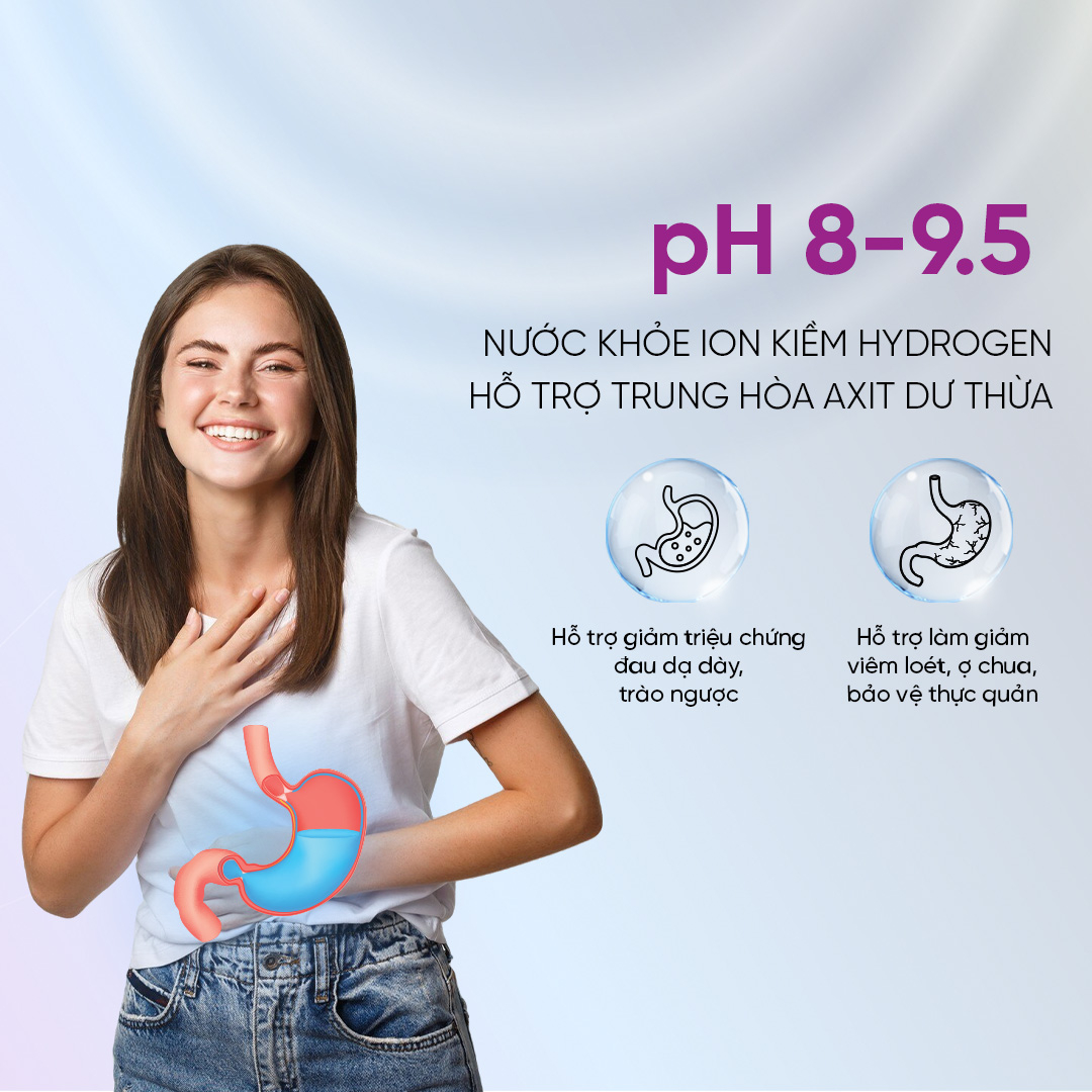 Máy điện giải ion kiềm Hydrogen Mutosi MD-T168 - 7