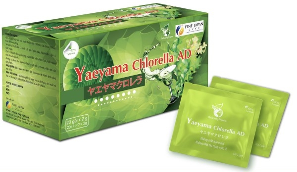 Bột tảo lục Nhật Bản Yaeyama Chlorella (20gói x 5g)