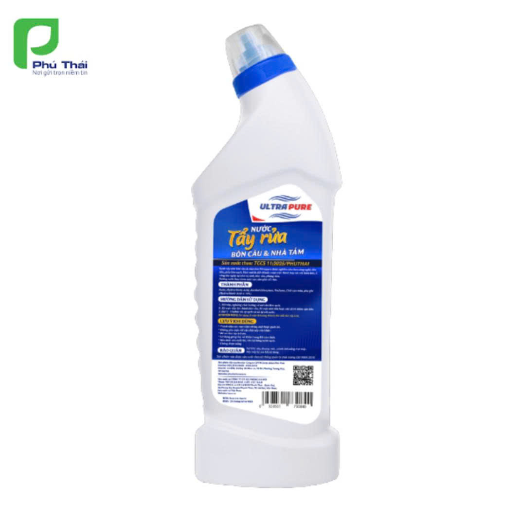 Nước tẩy rửa bồn cầu và nhà tắm Ultrapure