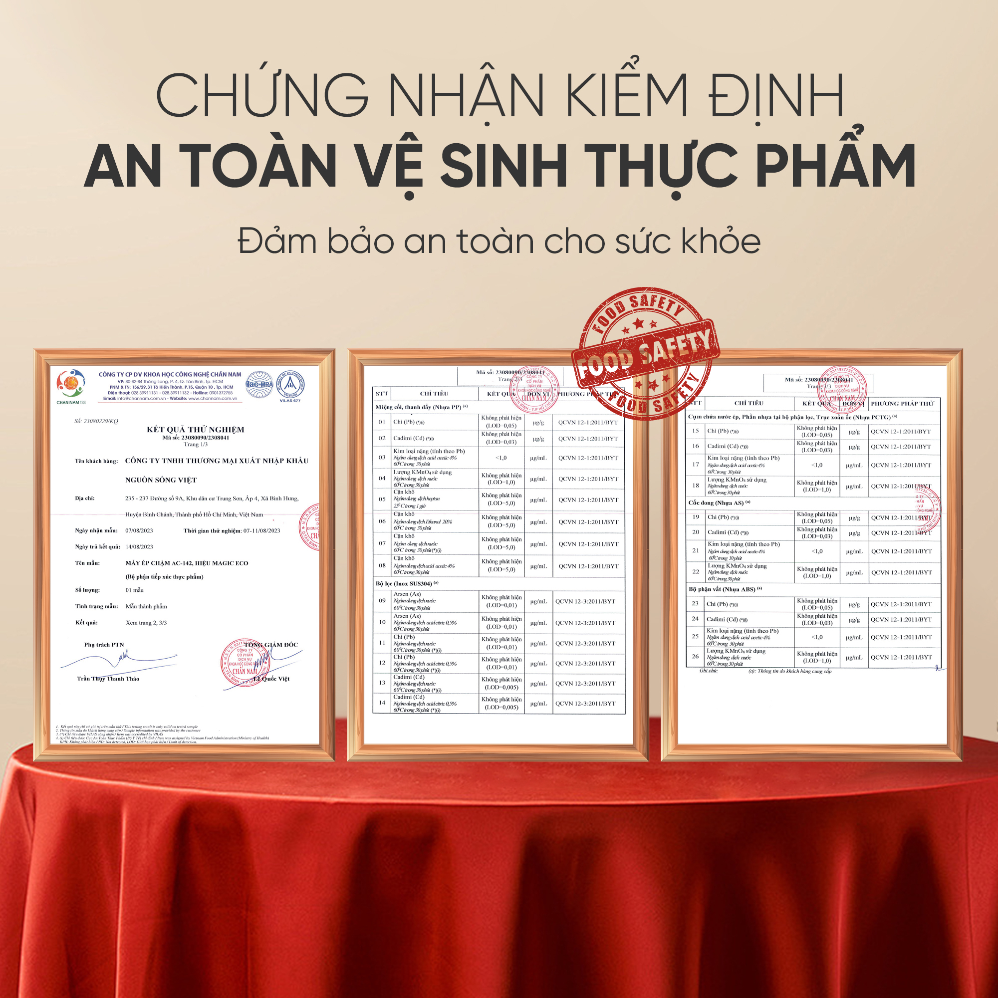 Máy ép chậm trục ngang Magic Eco AC-142