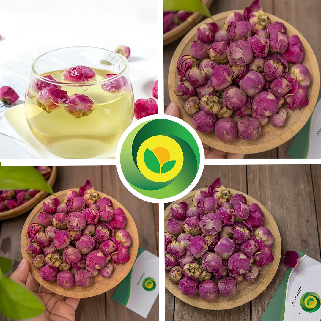 Trà Hoa Mẫu Đơn Sunbeleaf - Thức Uống Thảo Mộc Dịu Nhẹ Cho Phái Đẹp - Túi Zip 80g