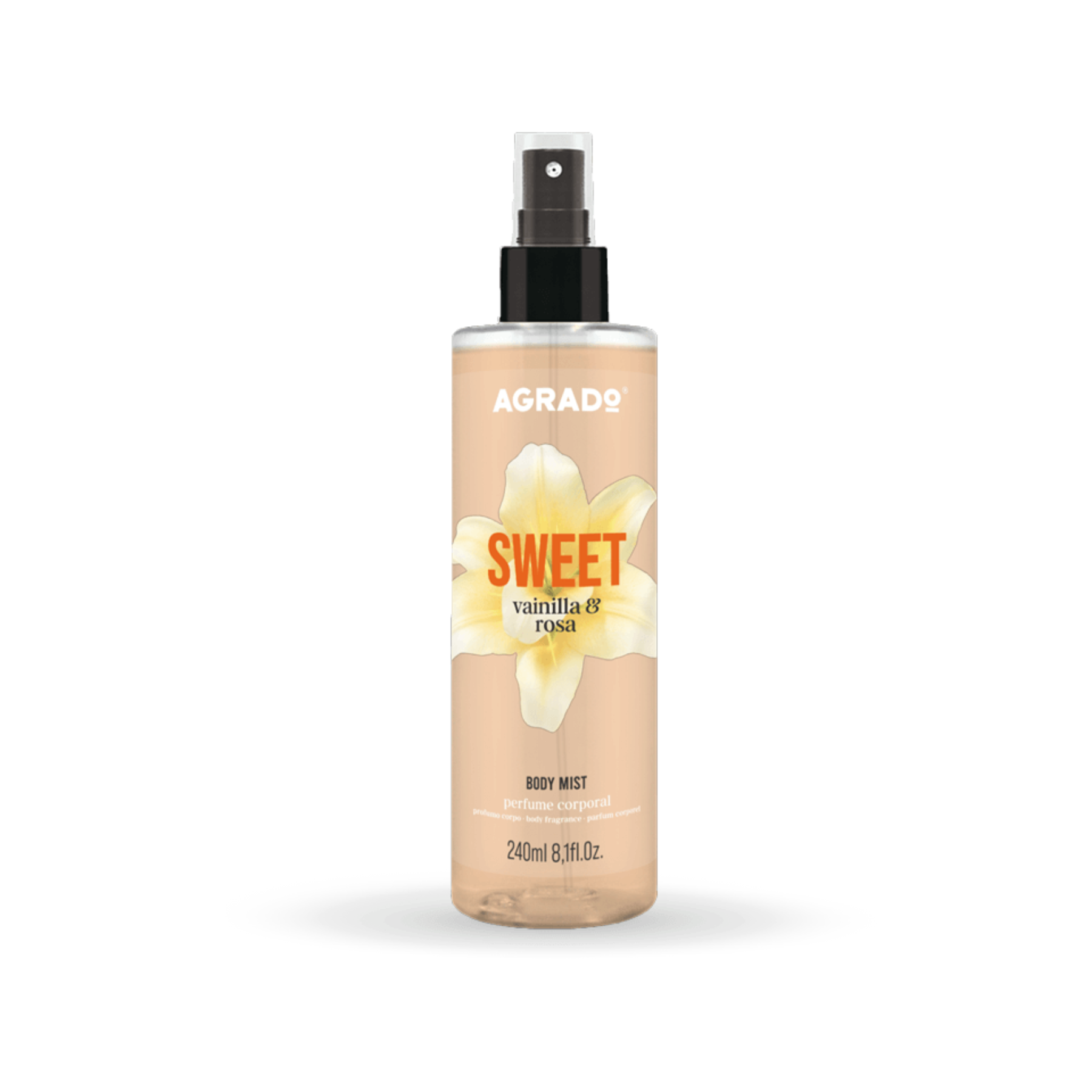 Xịt thơm Agrado toàn thân Sweet 240ml - Phân phối chính hãng