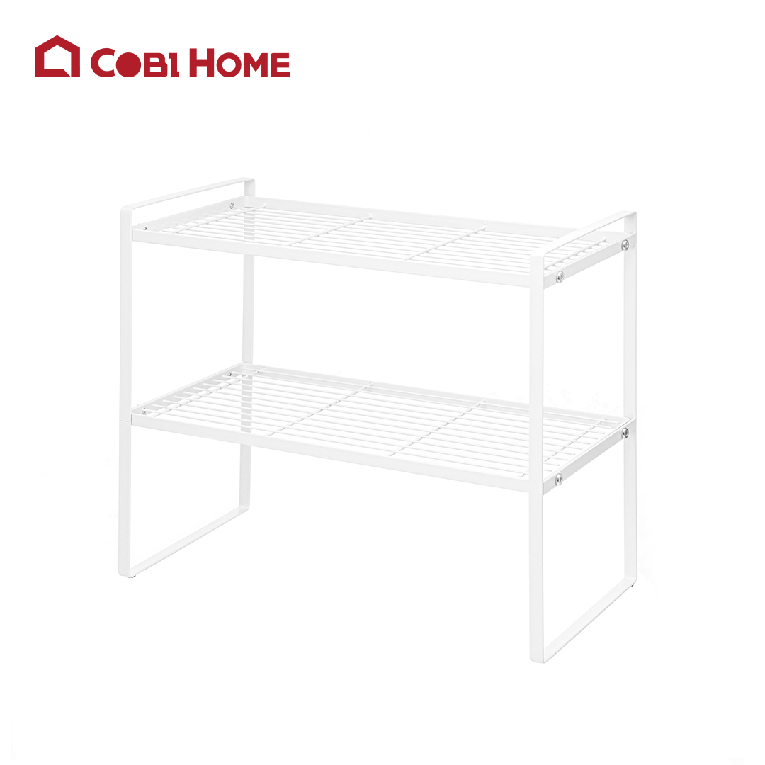 Kệ nhà bếp đa năng 2 tầng - Trắng_342571