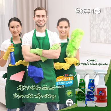 Combo bộ ba thần thánh dọn nhà