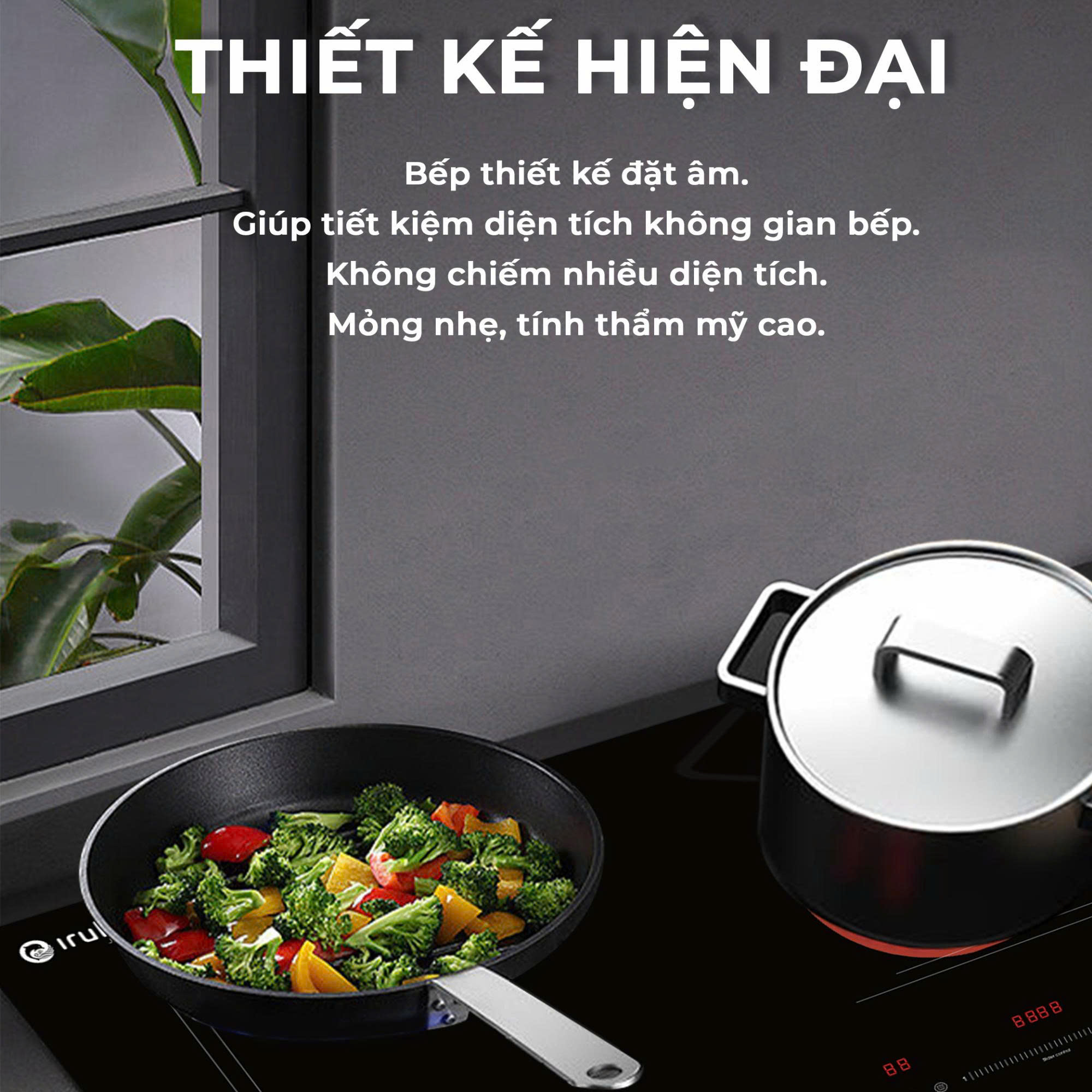 Bếp điện đôi (hồng ngoại và điện từ) Iruka I-35