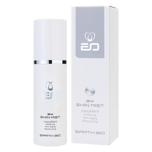 Xịt khoáng EO 3X Skin Mist công nghệ vi sinh bổ sung dưỡng chất cho da, giúp da mịn màng 80ml - Phân phối chính hãng
