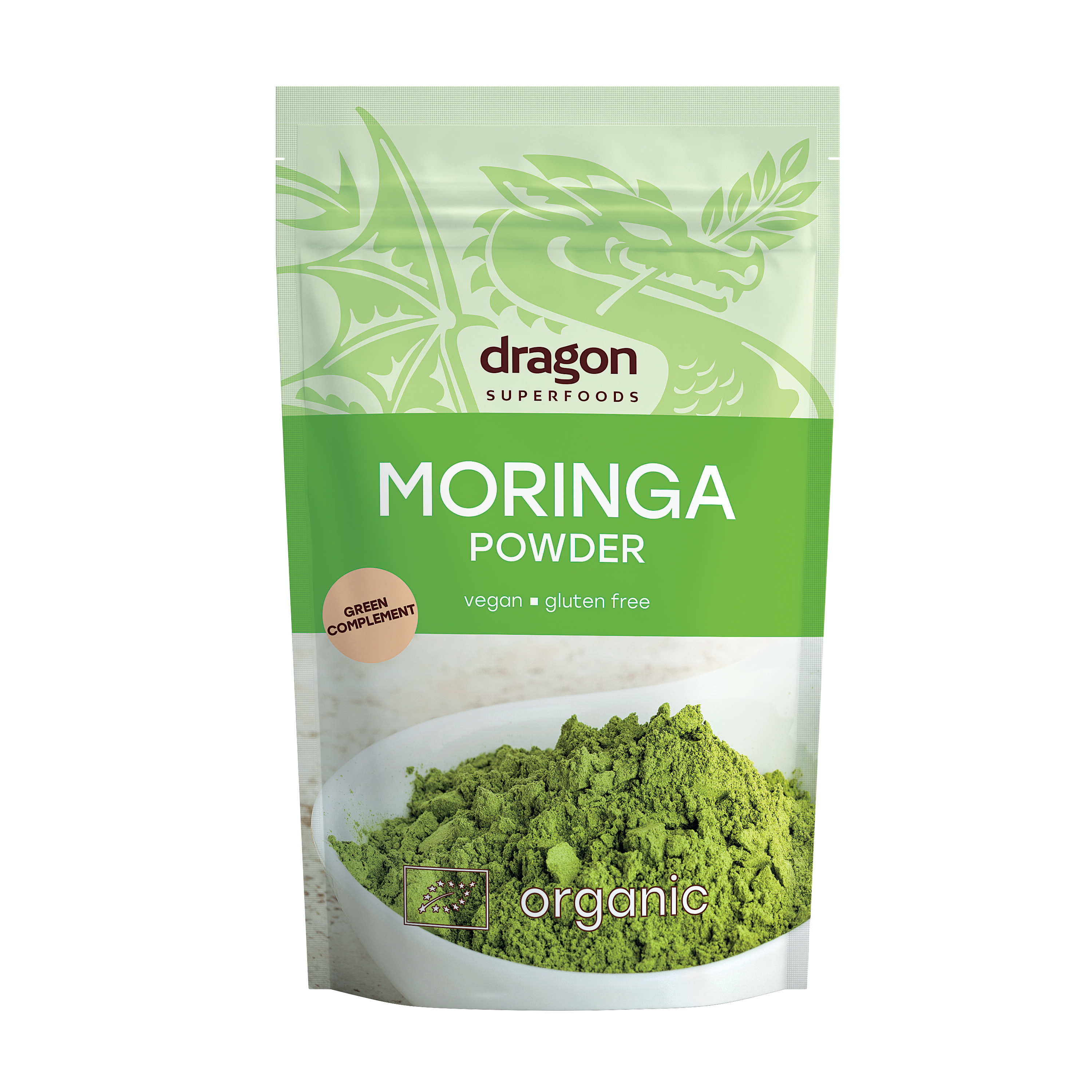 Bột rau chùm ngây hữu cơ Dragon Superfoods 200g