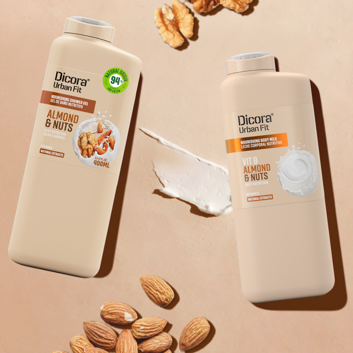 Combo 3: Sữa dưỡng thể Dicora Urban Fit Vitamin B và Sữa tắm Dicora Urban Fit Vitamin B