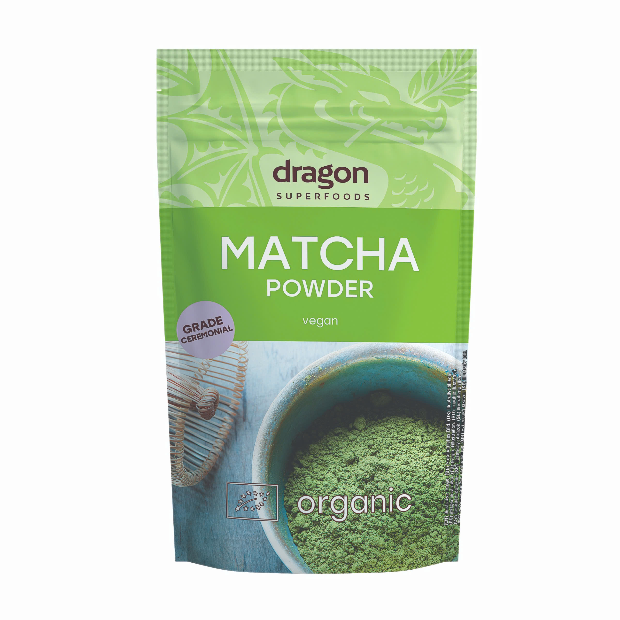 Bột matcha hữu cơ Dragon Superfoods 100g - Phân phối chính hãng