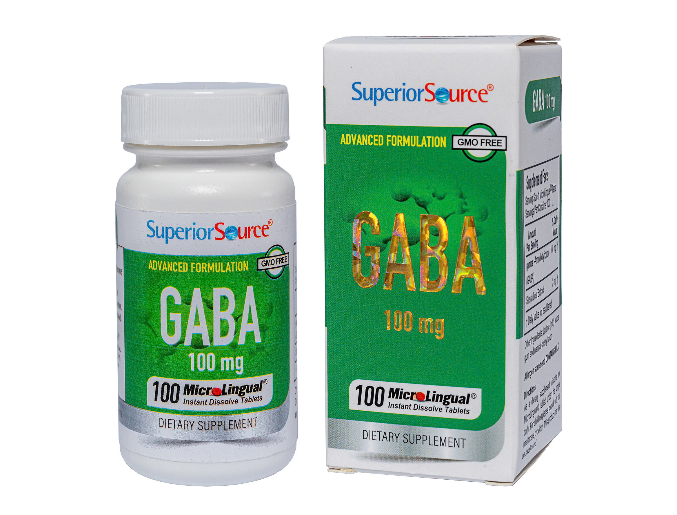 Viên uống nano GABA 100mg - Hỗ trợ giảm căng thẳng và giúp ngủ ngon giấc - Phân phối chính hãng