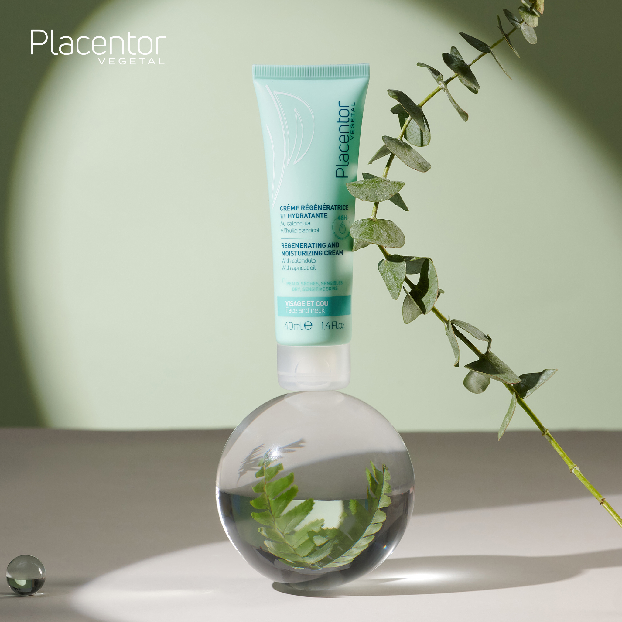 Kem Dưỡng Ẩm Làm Dịu Da Khô Placentor Vegetal Creme Regeneratrice Et Hydratante Regenerating And Moisturizing Cream (32)