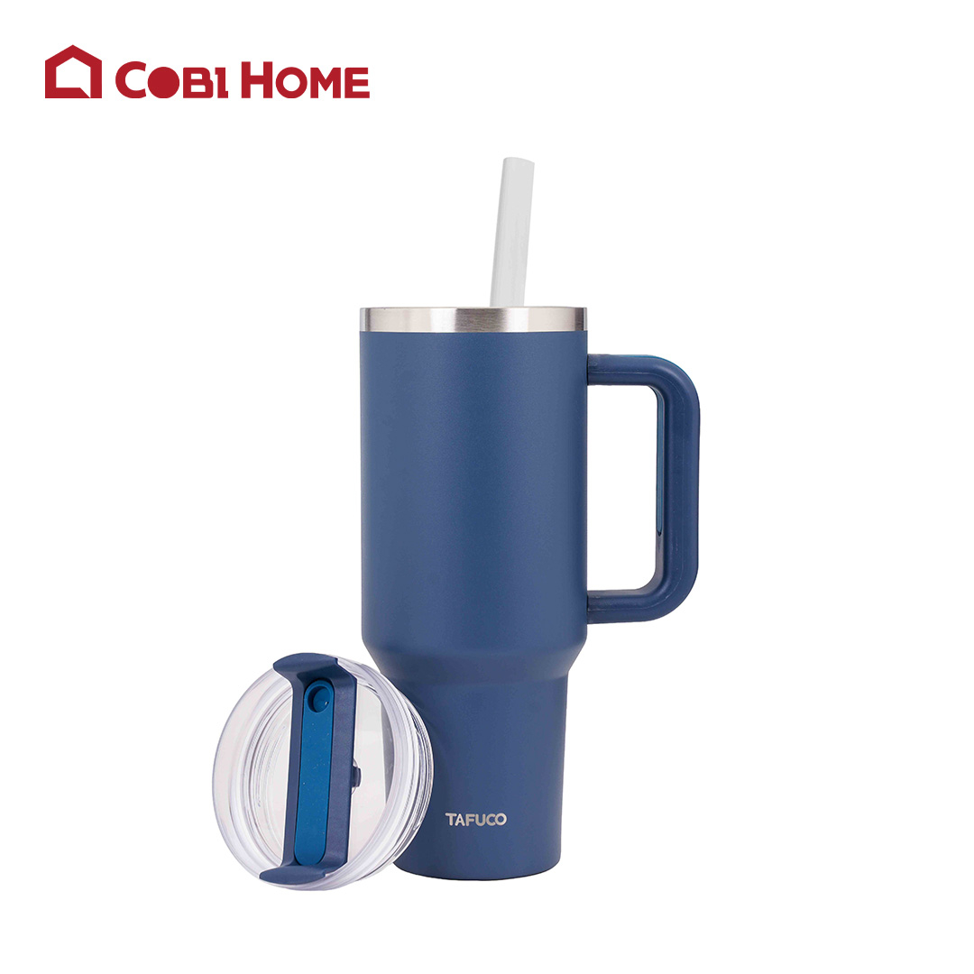 Ly giữ nhiệt có ống hút T205B 1180ml - Xanh_341622