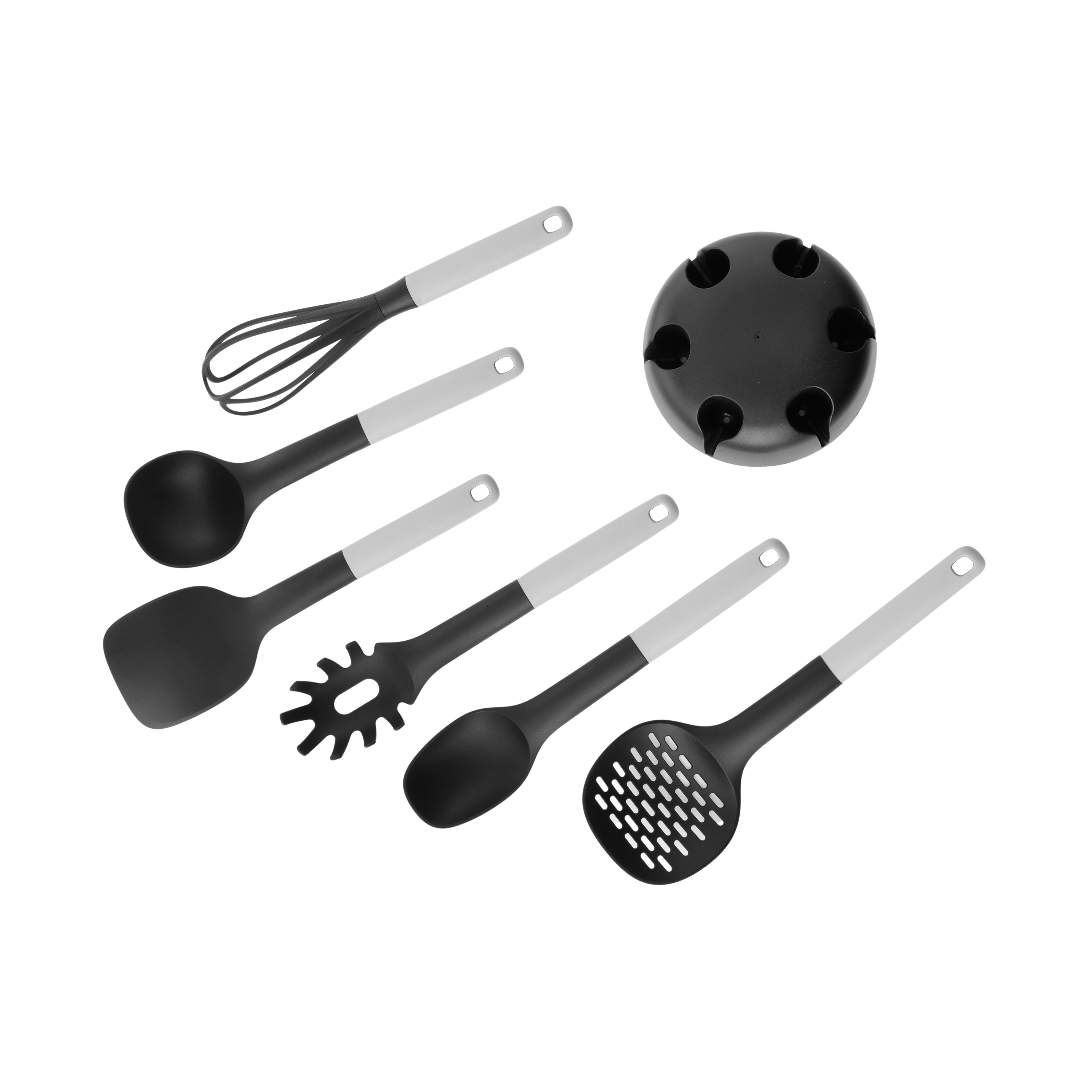 Bộ đồ dùng nilon nhà bếp set 6 màu đen - Cobi Home - 369925