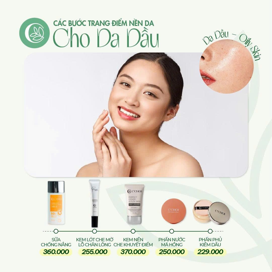 Phấn phủ C'Choi Mineral Velvet Film Powder - For Oil Skin