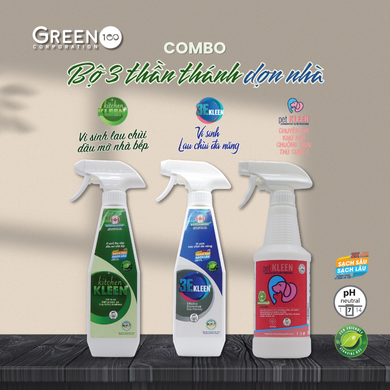 Combo bộ ba thần thánh dọn nhà