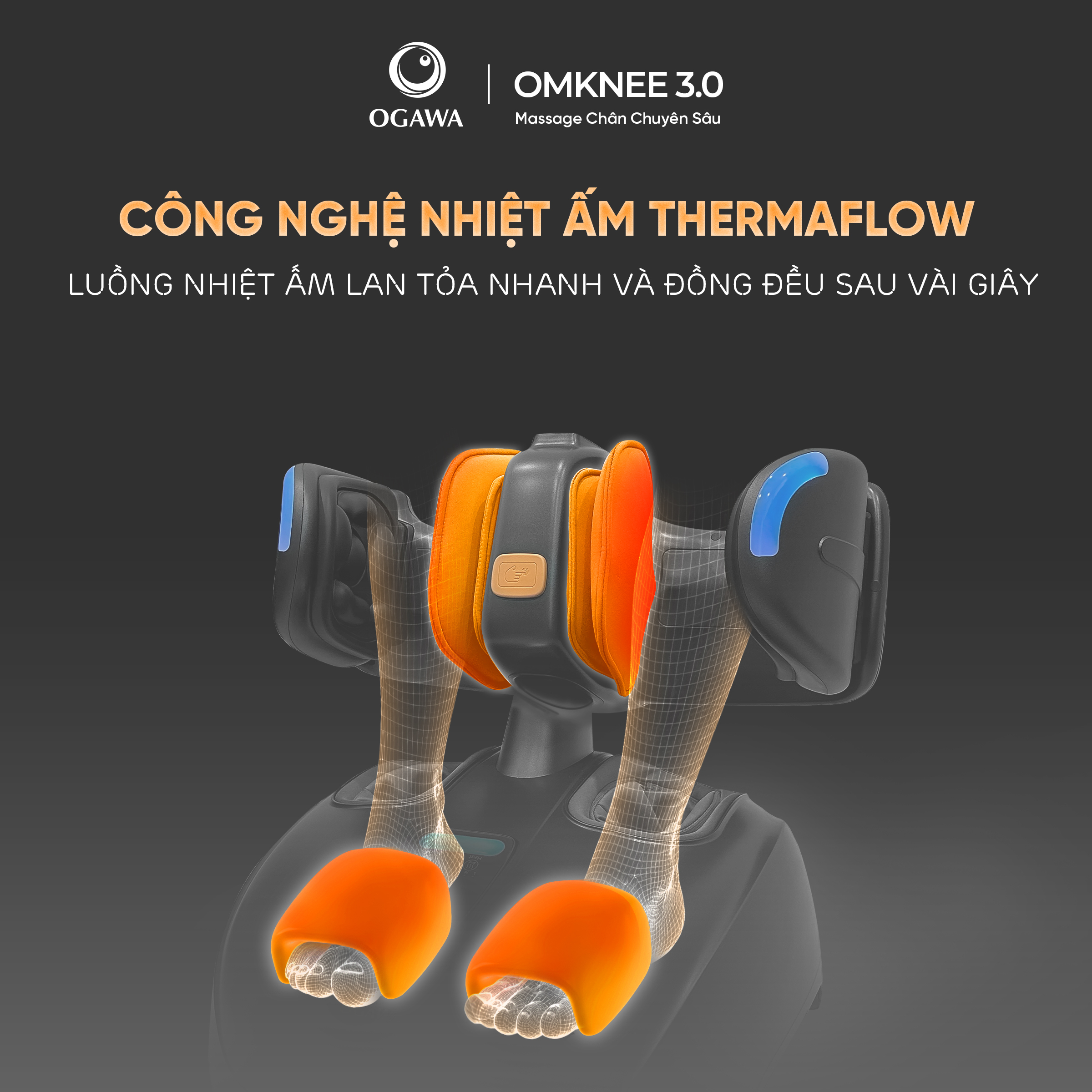 Máy massage chân Omknee 3.0 - 9