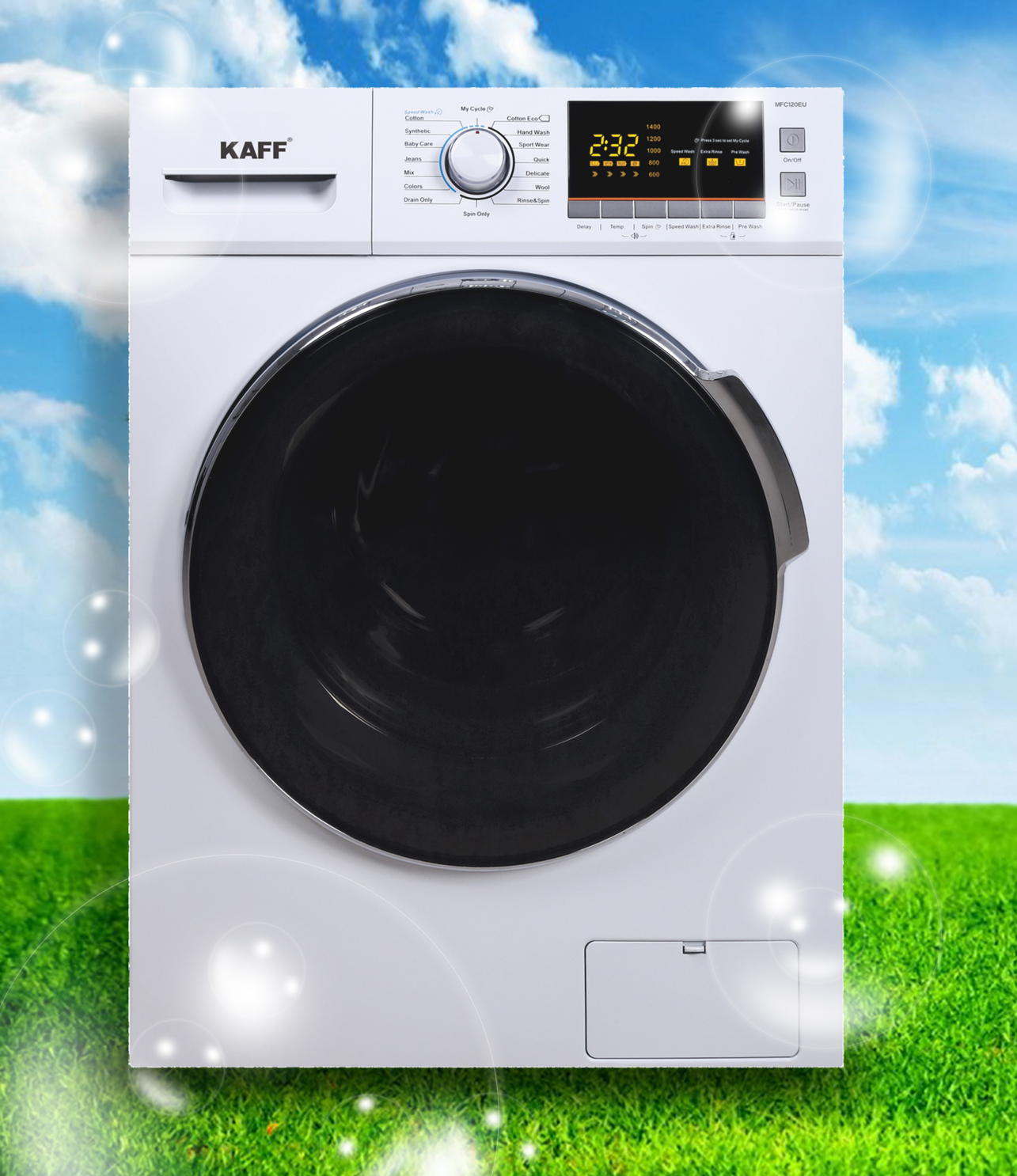 Máy giặt sấy KF-MFC120EU (cửa trước lồng ngang 12kg)