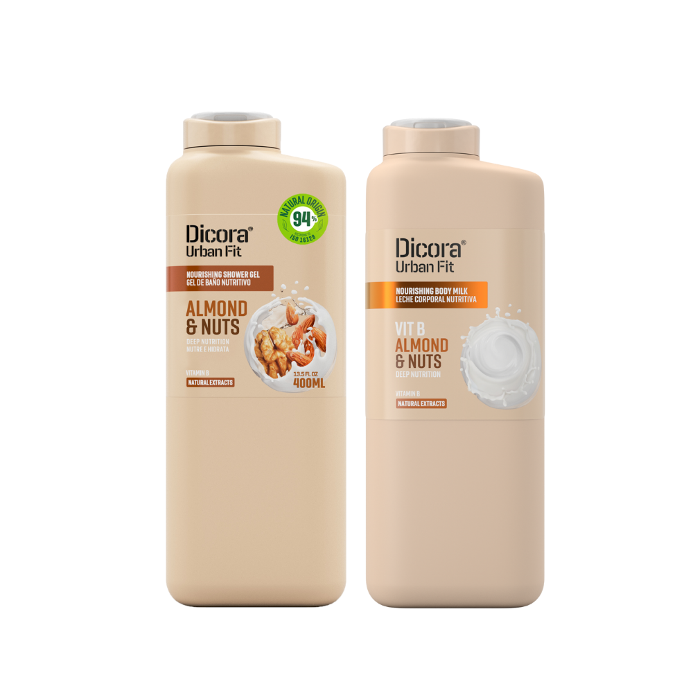 Combo 3: Sữa dưỡng thể Dicora Urban Fit Vitamin B và Sữa tắm Dicora Urban Fit Vitamin B - Phân phối chính hãng