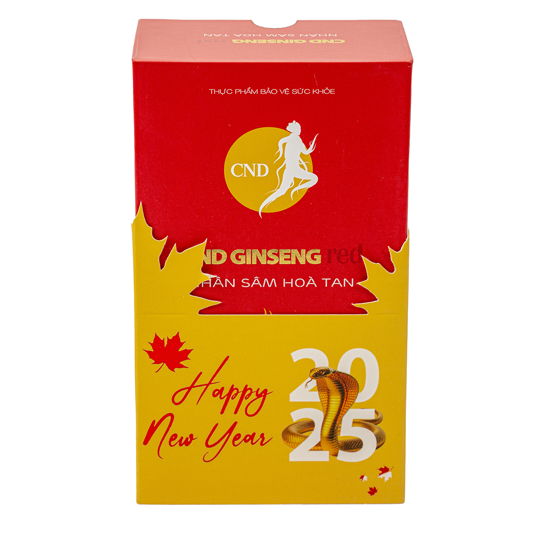 CND Ginseng Red – Nhân sâm hòa tan, hỗ trợ bổ thận, giảm mệt mỏi (hộp 30 gói) - 9