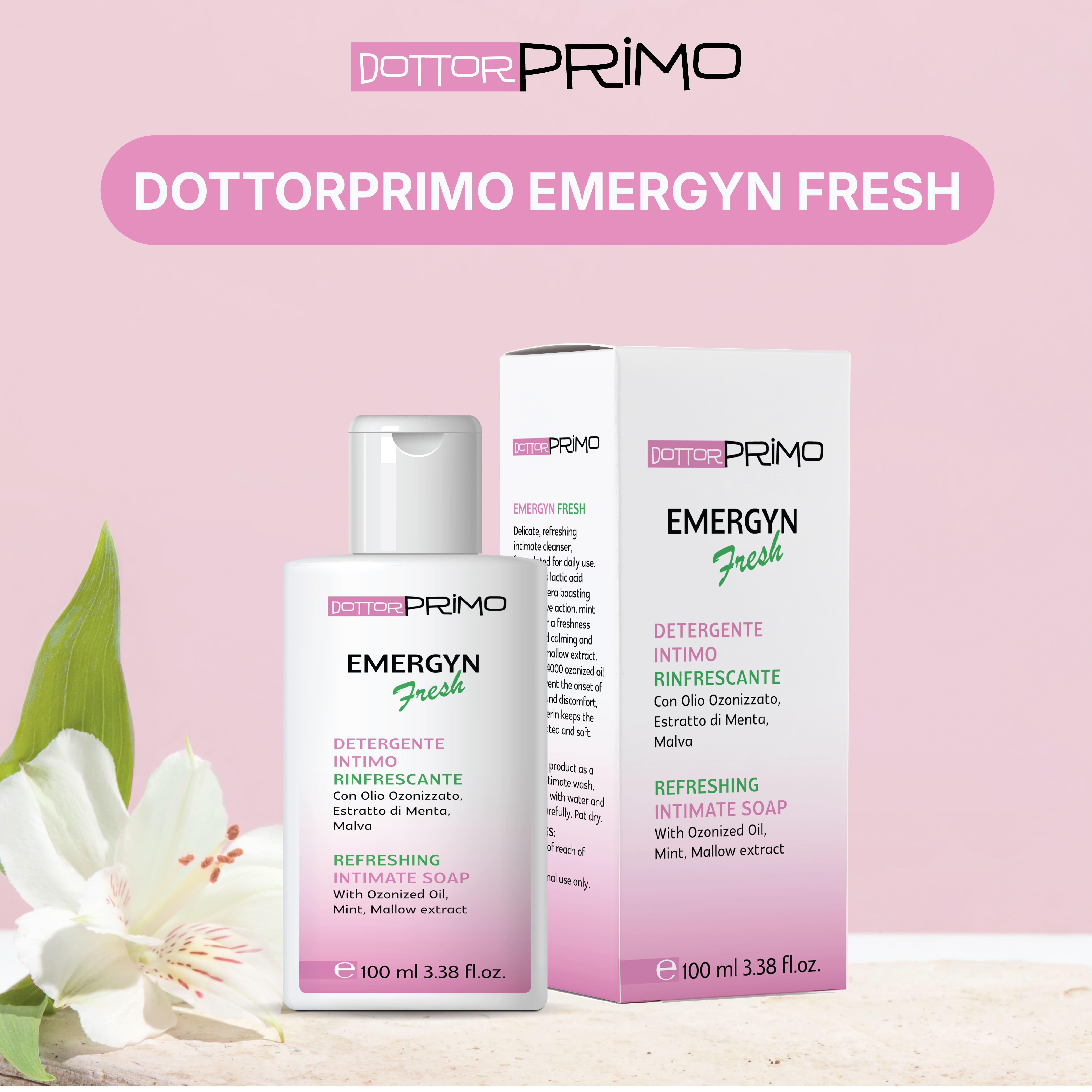 Gel vệ sinh vùng kín hàng ngày DottorPrimo Emergyn Fresh