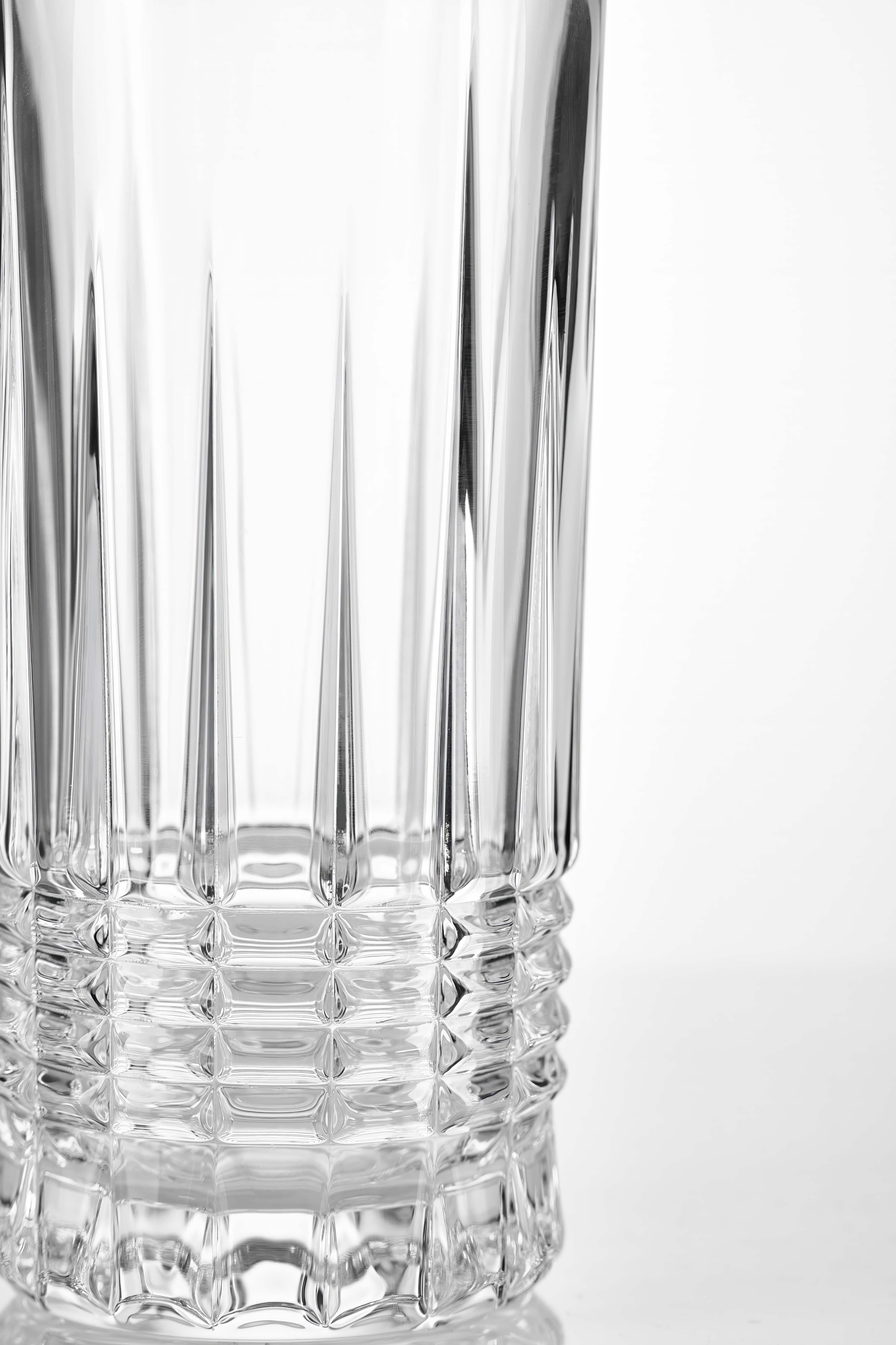 Cốc uống nước cao pha lê 330ml Bohemia Royal Crystal Set 6 ly - MODEL: Pina 330ml