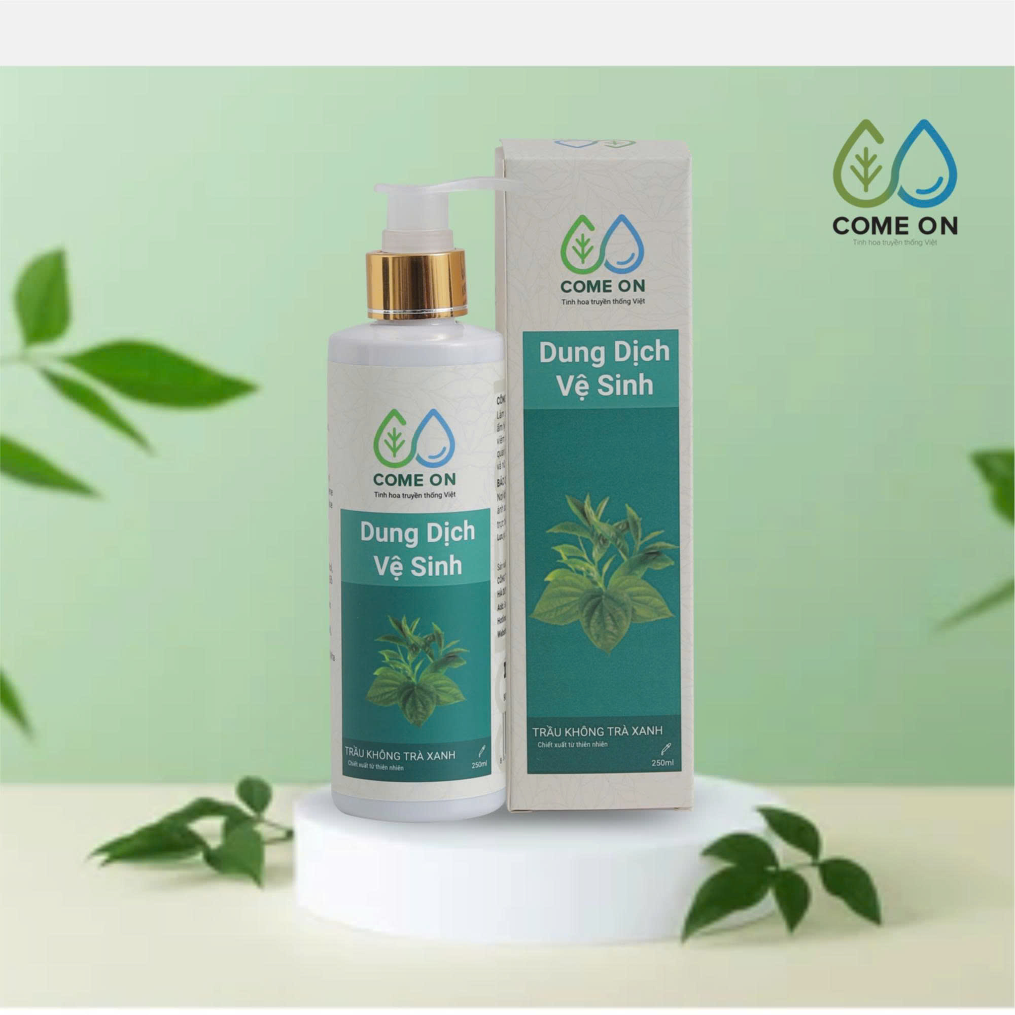 Dung dịch vệ sinh COME ON sử dụng cho mẹ bầu, nam, nữ và tuổi dậy thì 250ml