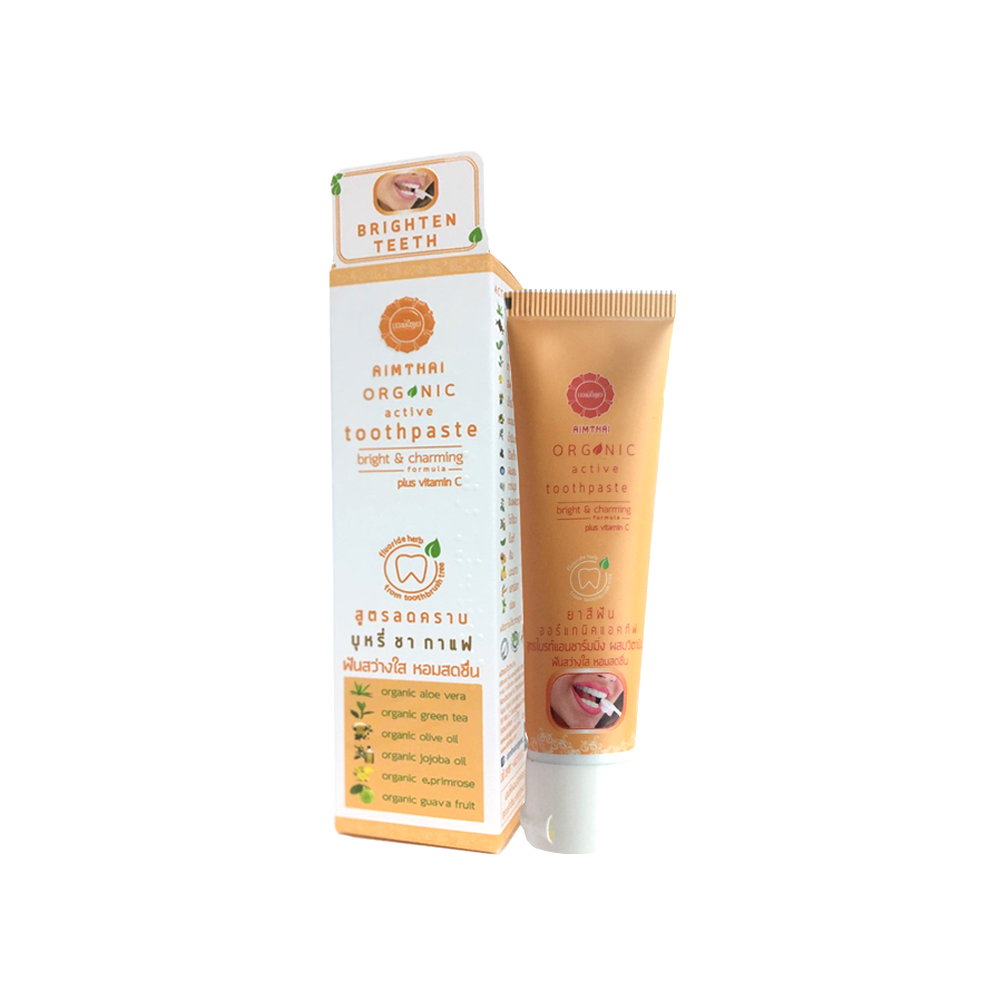 Kem đánh răng Organic Aimthai 20g