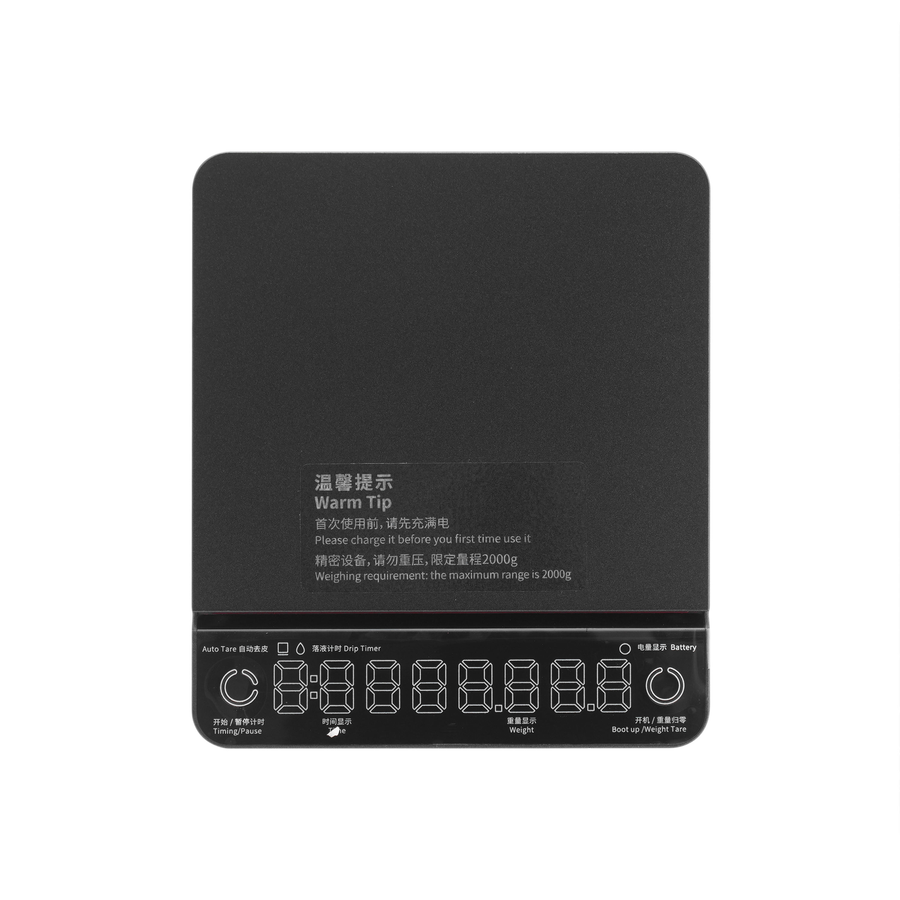 Cân điện tử E-smart-Đen đo lường gia vị nhà bếp_334001