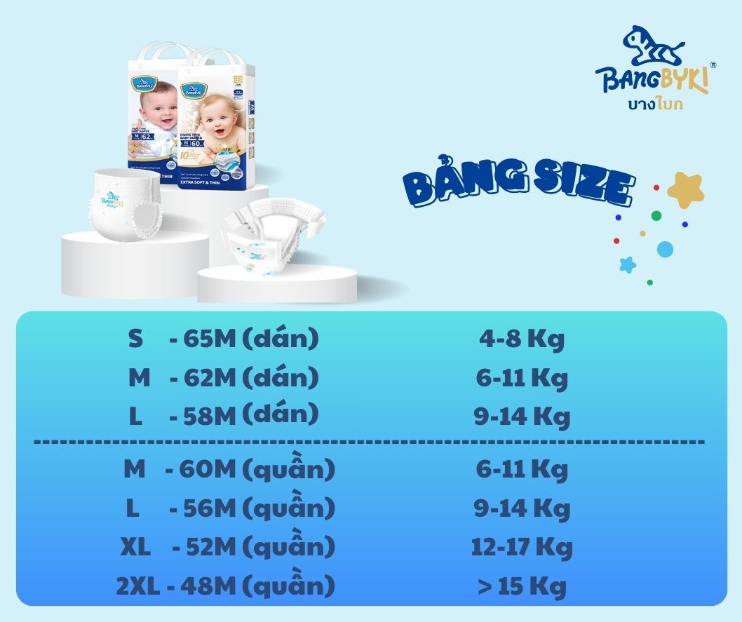 Tã dán trẻ em Bangbyki - 7