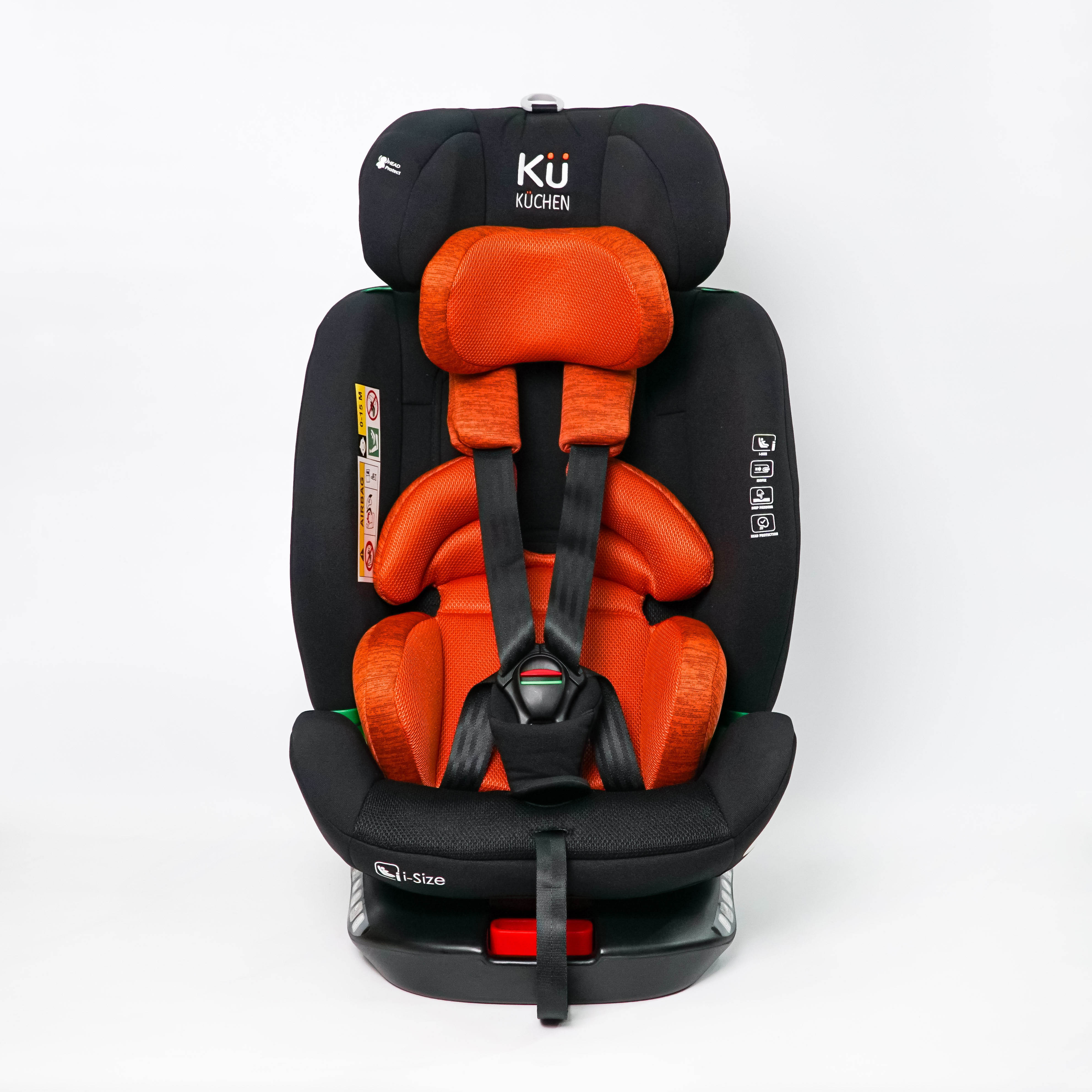 Ghế an toàn trẻ em trên xe ô tô KUCHEN YB108B - Màu xám