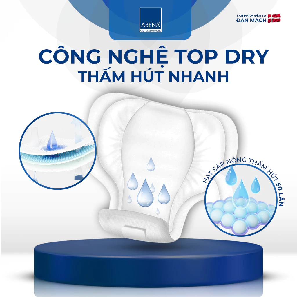 Băng vệ sinh nam Abena Man Formula 2 (15 miếng/gói)