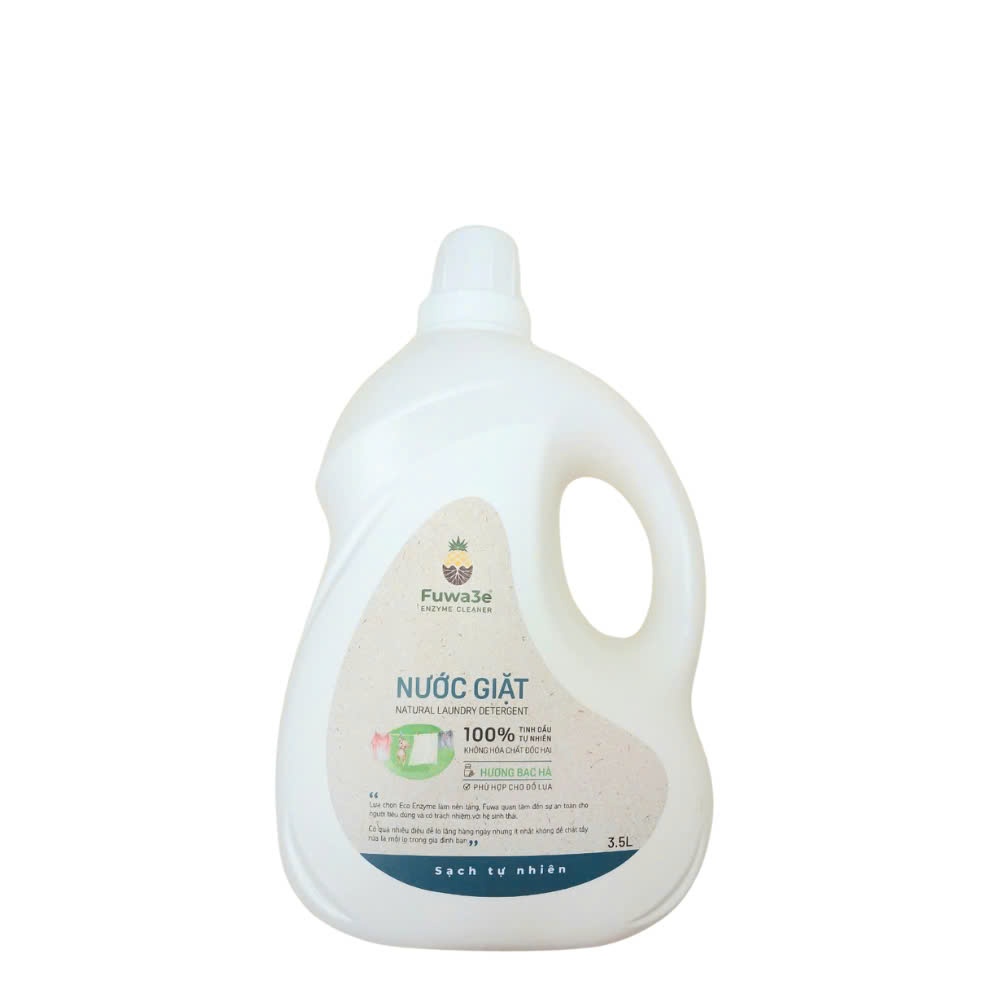 Nước giặt hương bạc hà Fuwa3e 90% enzyme dứa 500ml - 5