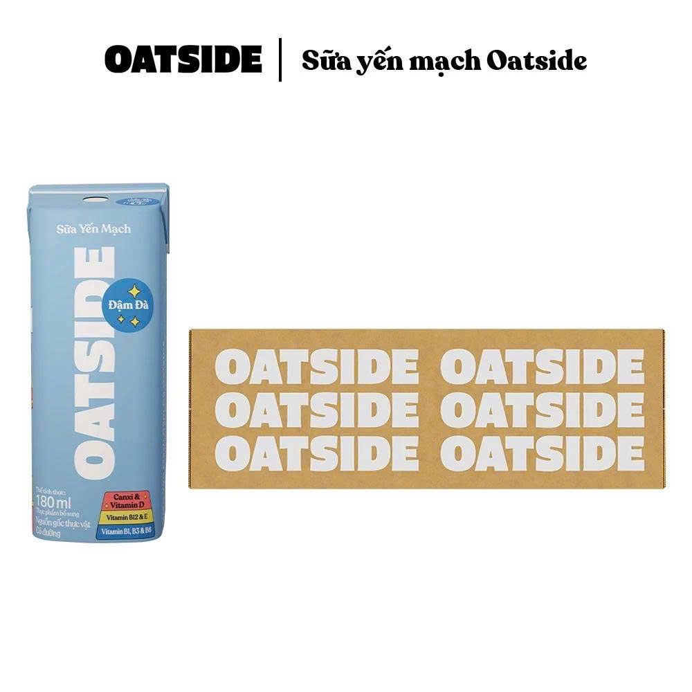 Sữa yến mạch OATSIDE vị Đậm Đà Deluxe Thùng 24 Hộp 180ml - 2