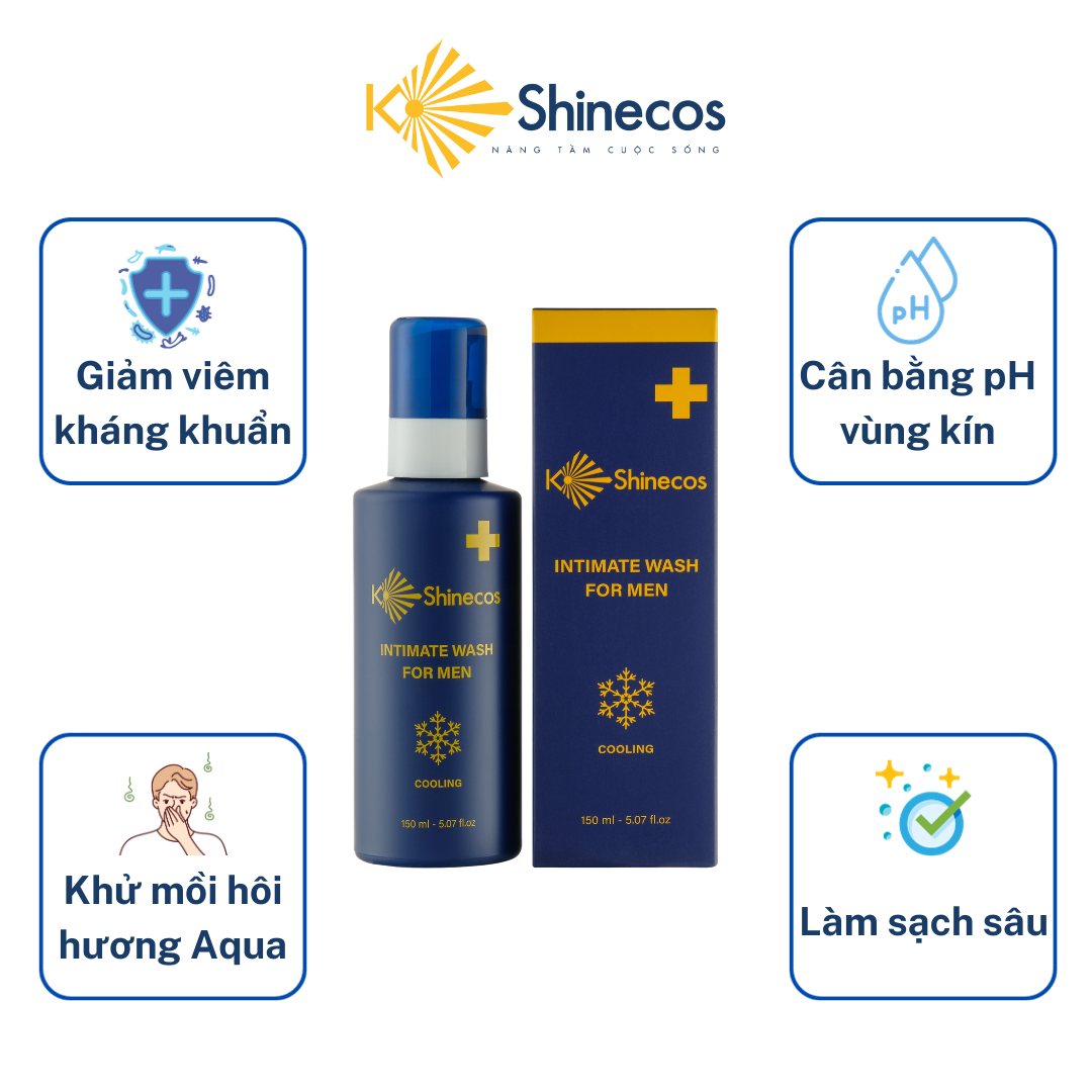 Dung dịch vệ sinh nam K Shinecos Intimate Wash 150ml
