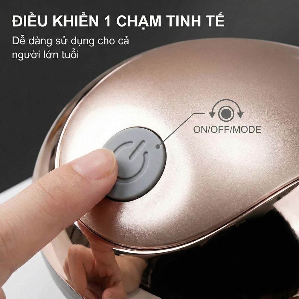 Máy Massage Đầu Không Dây Kachi MK-399 – Giải Pháp Thư Giãn Hiệu Quả Cho Người Bận Rộn