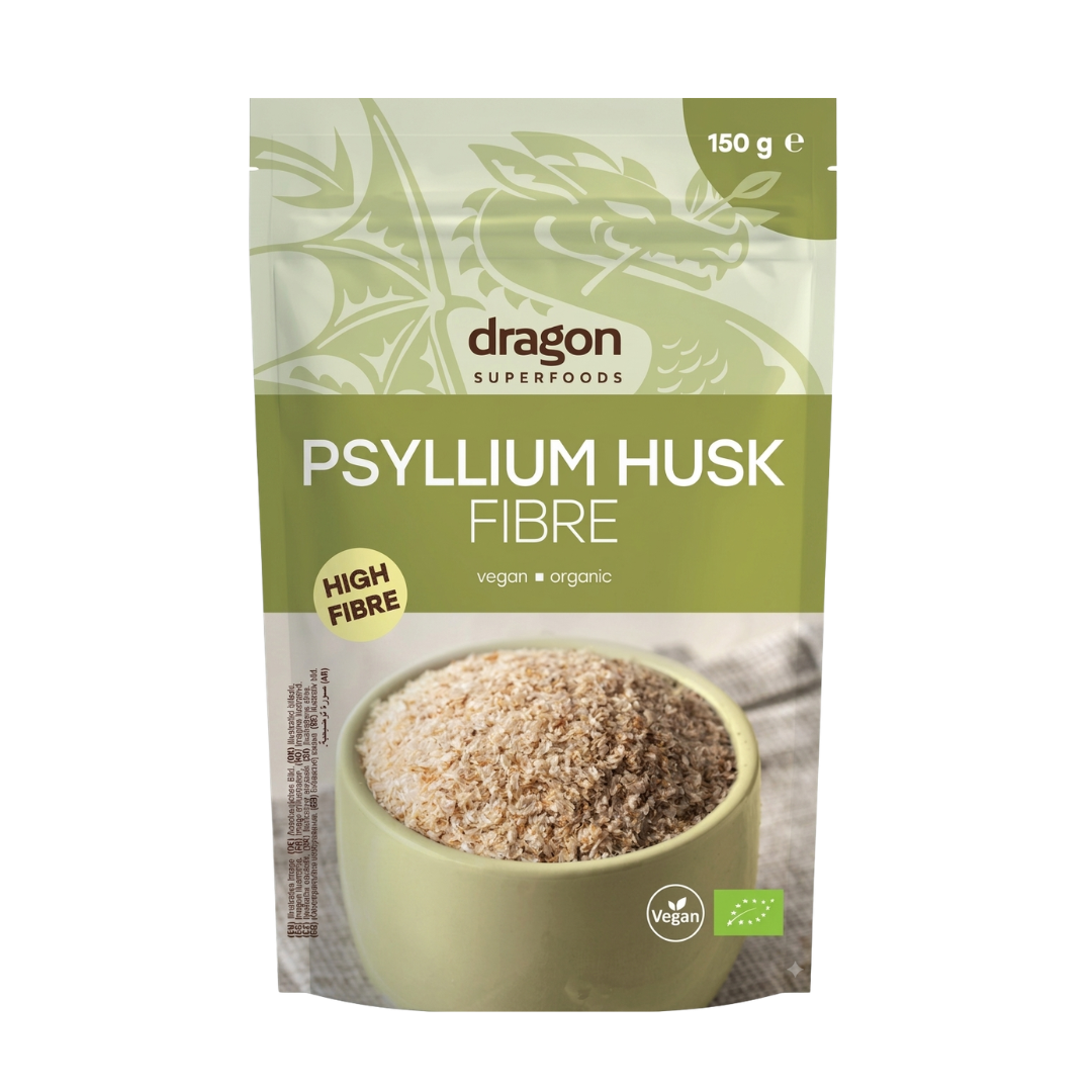 Vỏ hạt mã đề hữu cơ Dragon Superfoods 150g - Phân phối chính hãng