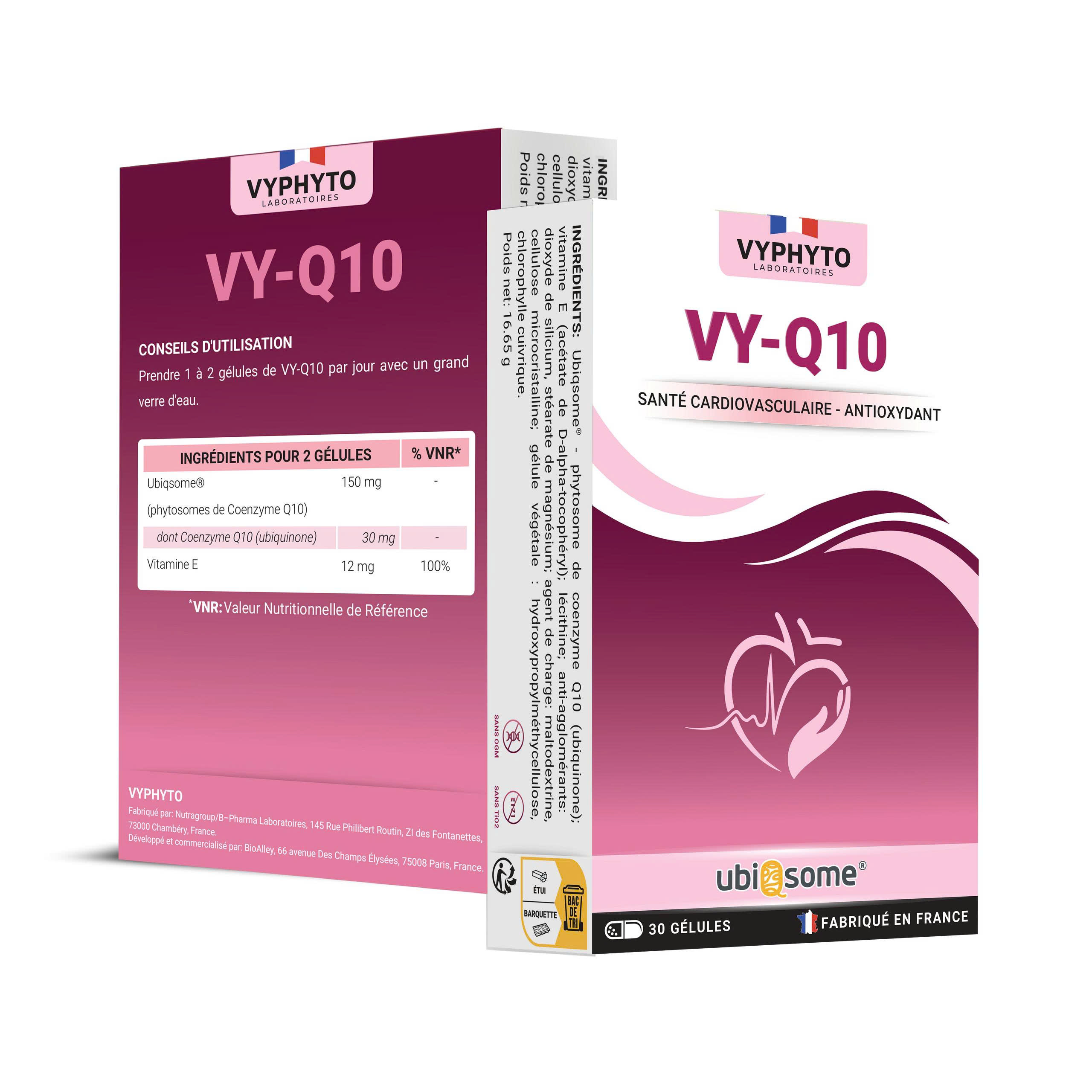 Thực phẩm bảo vệ sức khỏe VY-Q10 - tốt cho tim mạch - Phân phối chính hãng