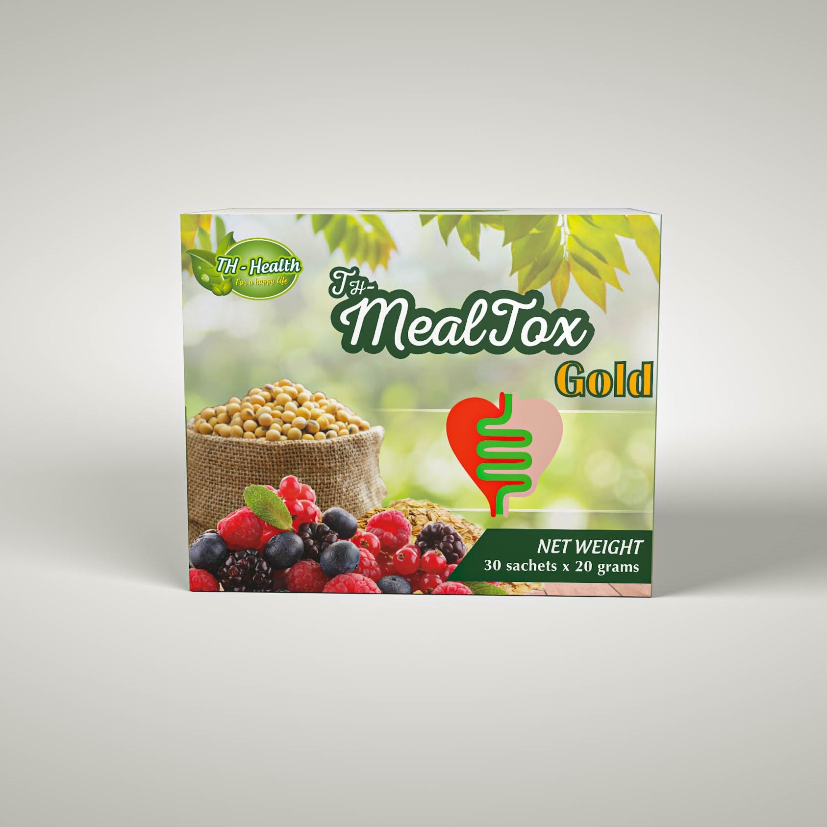Thực phẩm bảo vệ sức khỏe TH-Mealtox GOLD (Hộp 30 gói) - Phân phối chính hãng