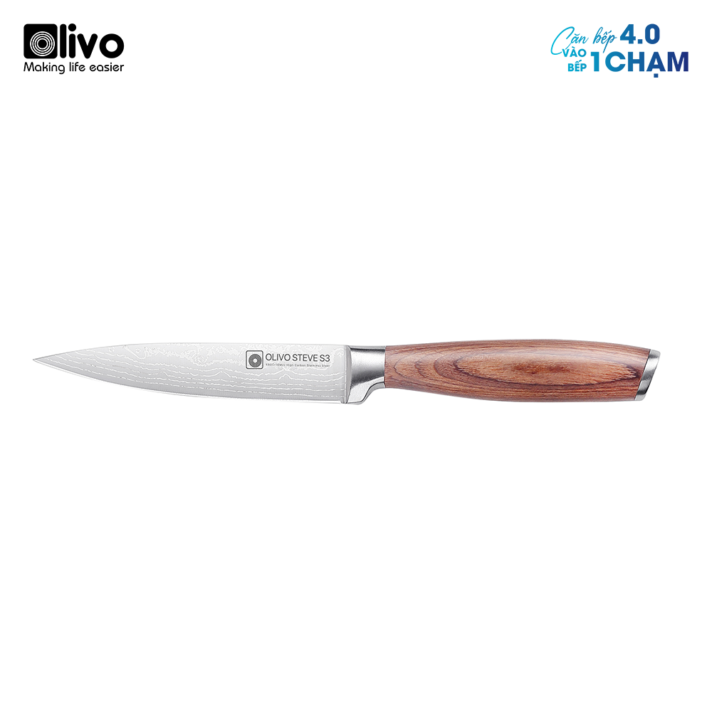 Dao thép carbon OLIVO Steve S3