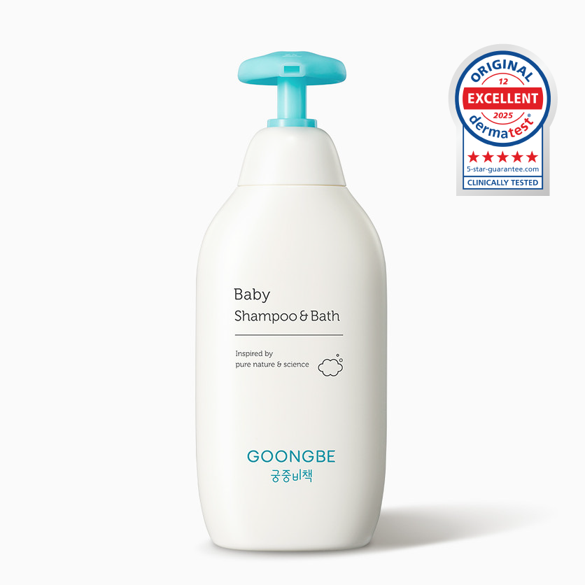 Sữa Tắm Gội Toàn Thân Cho Bé Sơ Sinh GOONGBE Baby Shampoo & Bath 350ml - Phân phối chính hãng