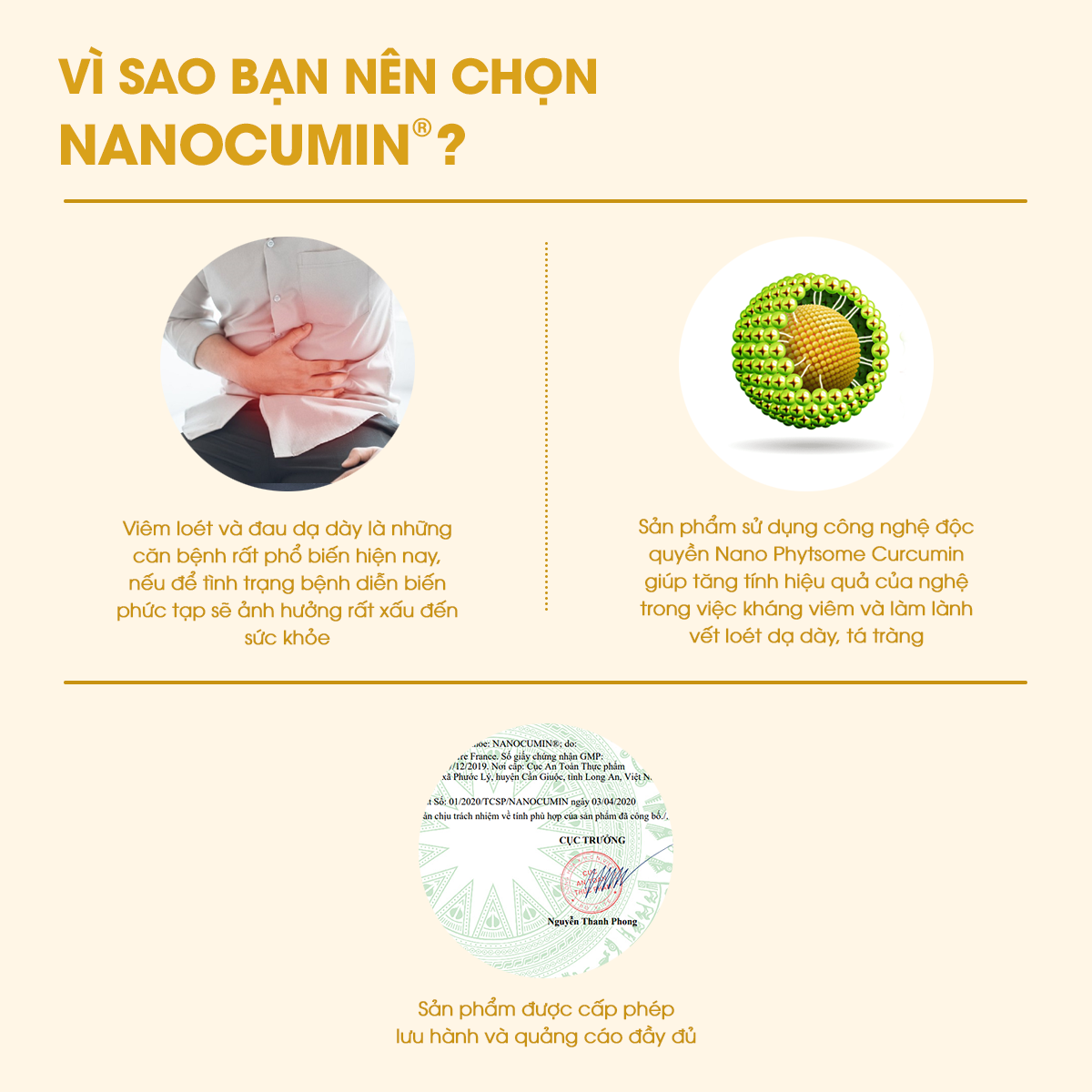 Thực phẩm bảo vệ sức khỏe NANOCUMIN (Hộp 1 lọ 50ml)