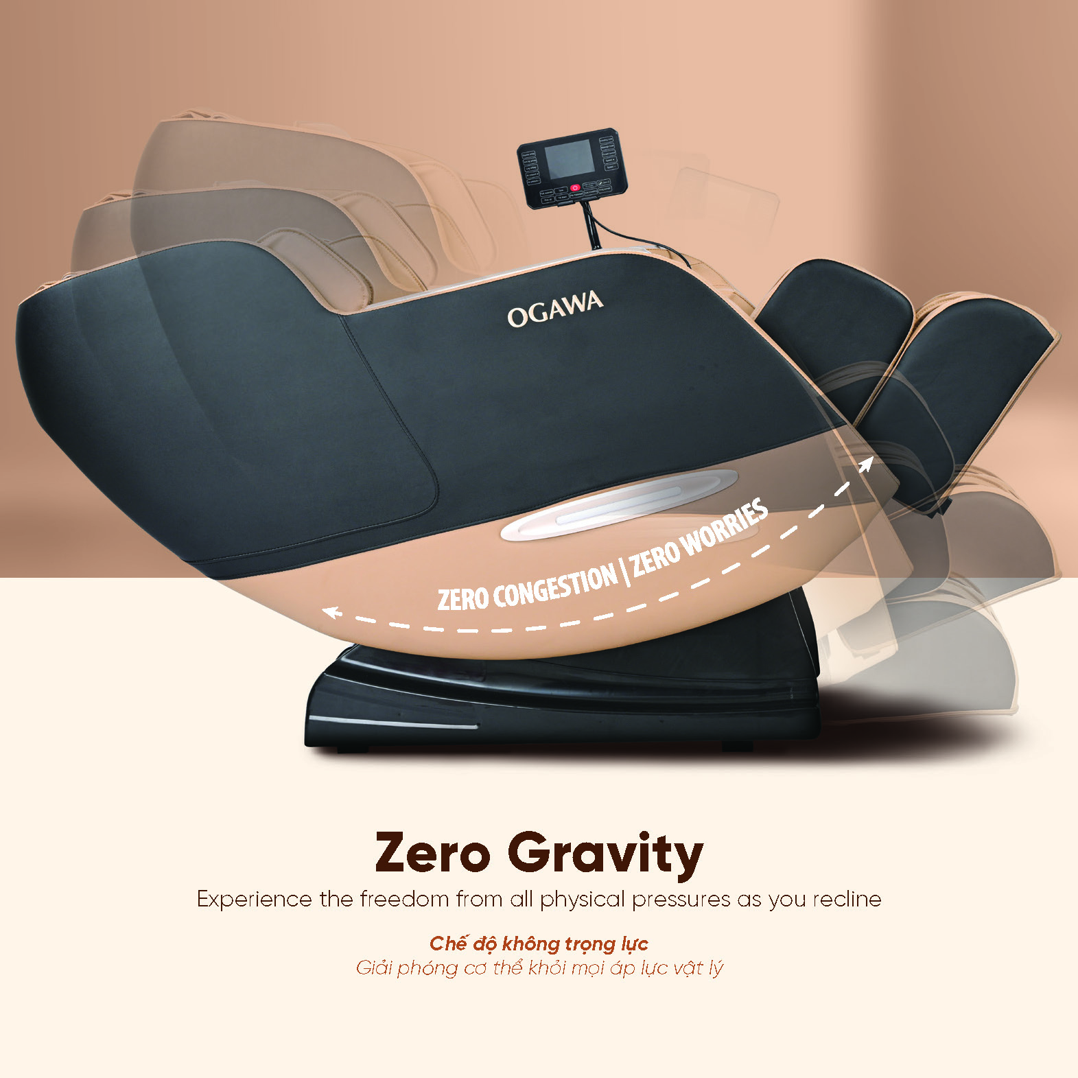 Ghế massage Smart X, hiệu Ogawa, (OGVN-3003)