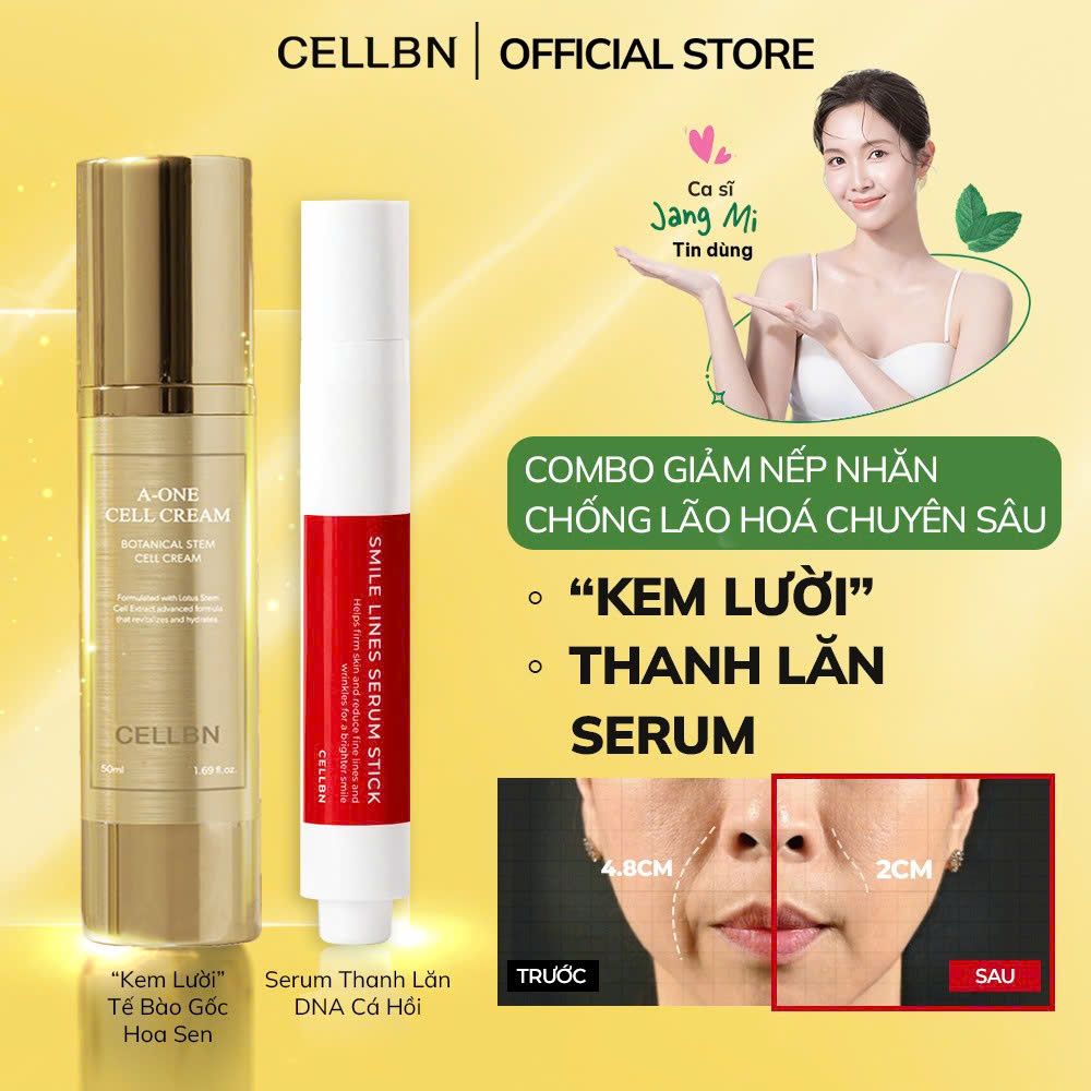 Combo giảm nếp nhăn chuyên sâu và hỗ trợ cải thiện dấu hiệu lão hóa
