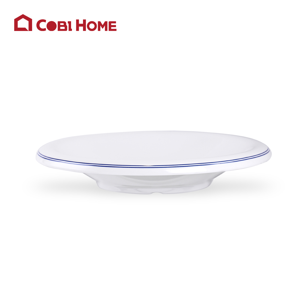 Dĩa Yangge trắng vân xanh tròn Size 30.5cm_378038_JMC603/J221721-YHL