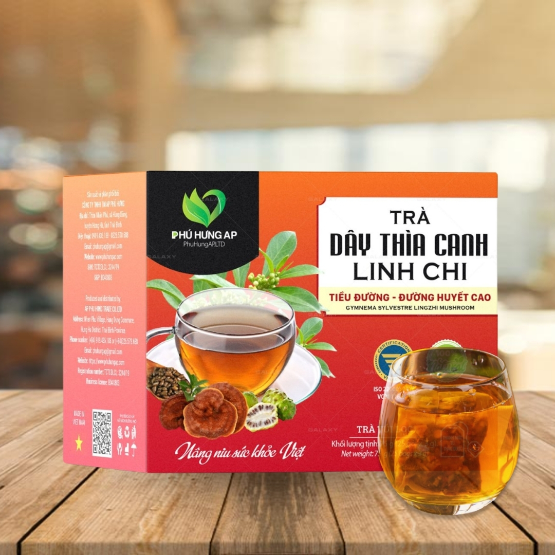 Trà Dây Thìa Canh Linh Chi - Phân phối chính hãng